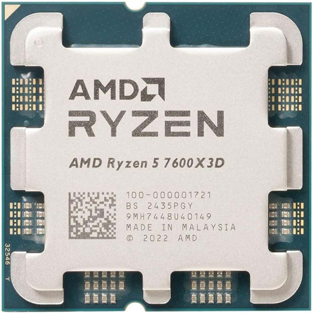 AMD Ryzen 5 7600X3D Processor – 6 Core 12 Thread