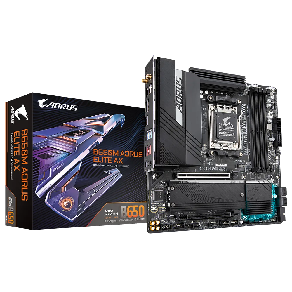 Gigabyte B650M AORUS ELITE AX Motherboard