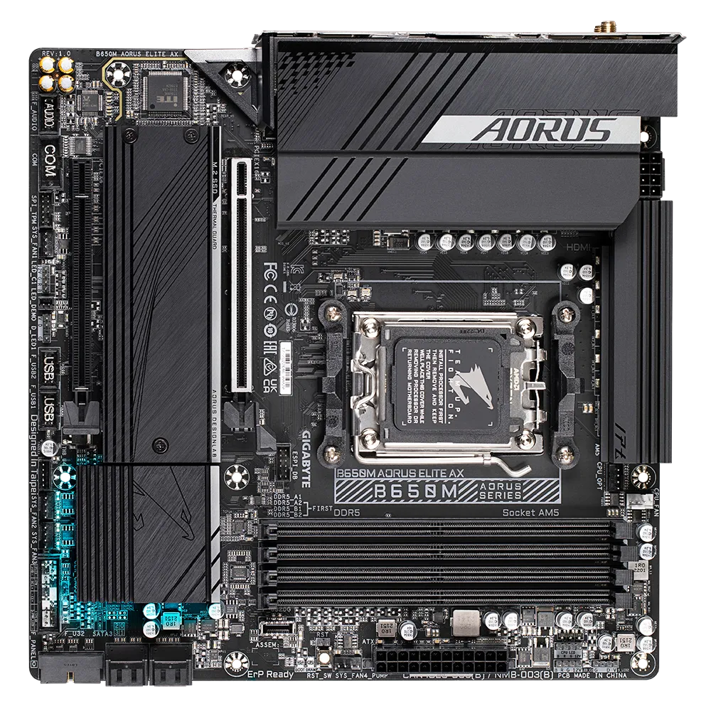 Gigabyte B650M AORUS ELITE AX Motherboard