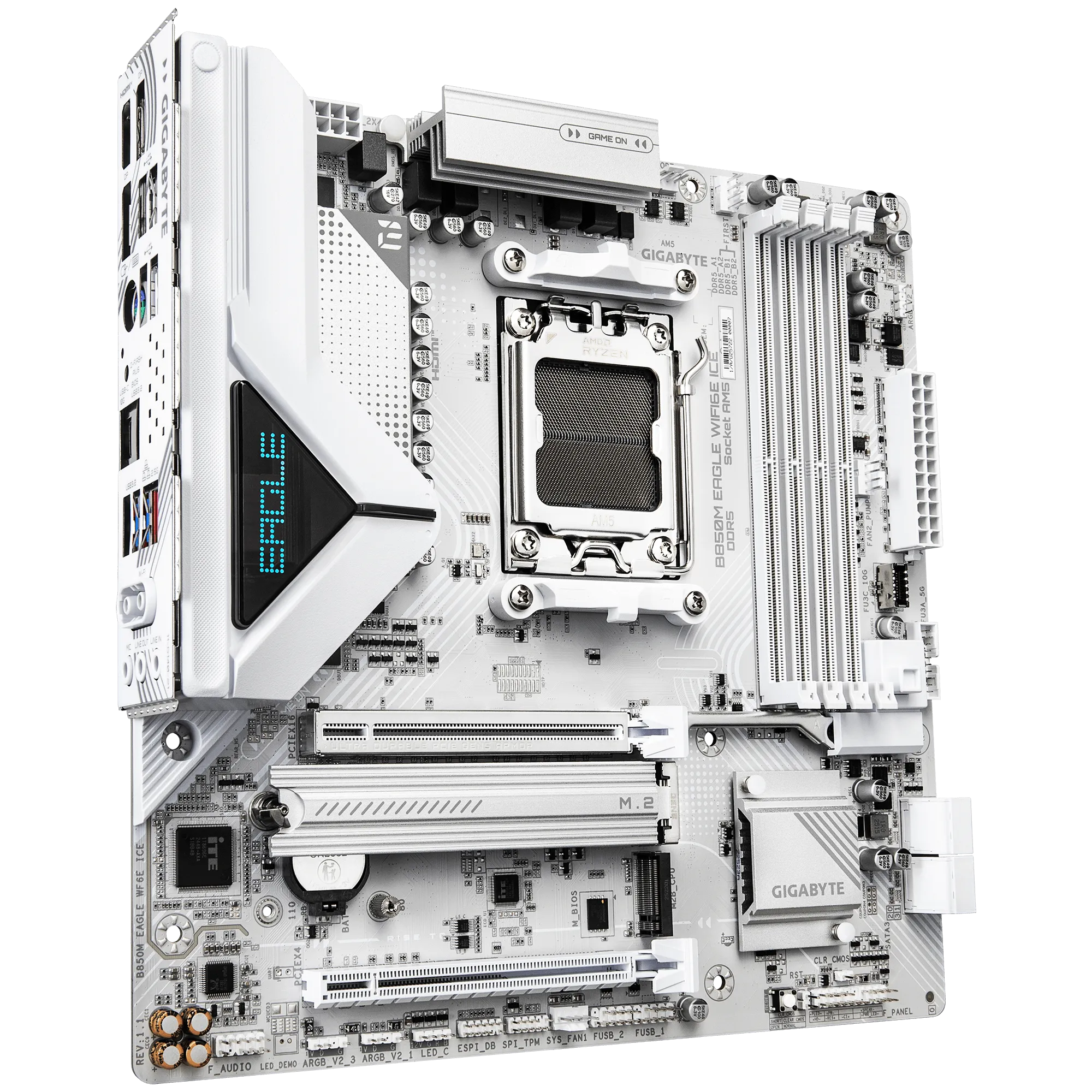 GIGABYTE B850M EAGLE WIFI6E ICE Micro-ATX Motherboard