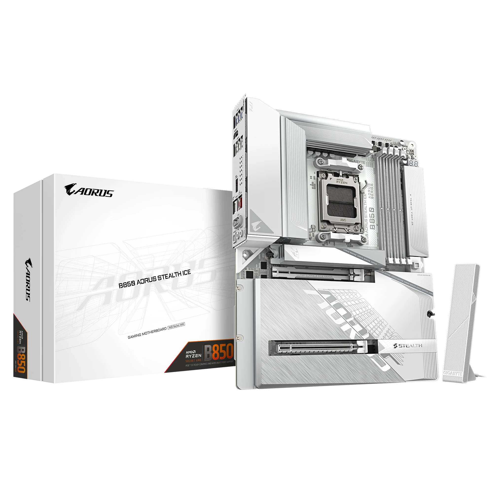 GIGABYTE B850 AORUS STEALTH ICE Motherboard