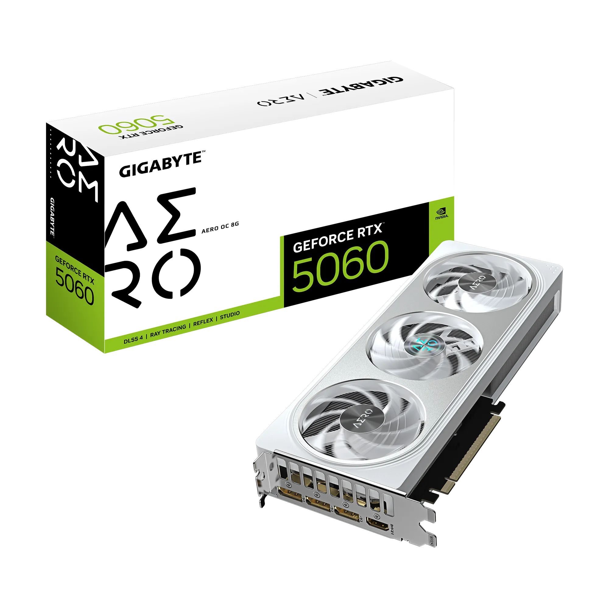 GIGABYTE GeForce RTX 5060 AERO OC 8G Graphics Card