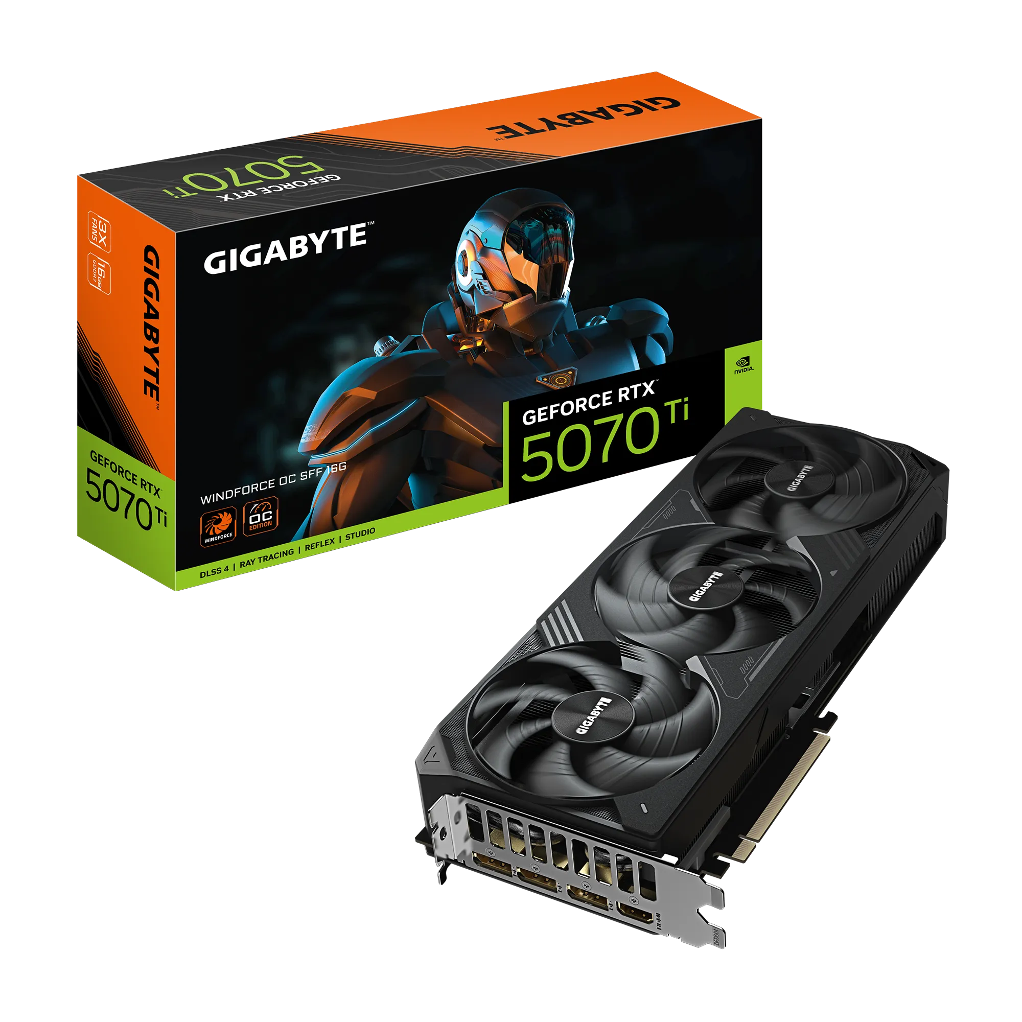 GIGABYTE GeForce RTX 5070 Ti WINDFORCE OC SFF 16G Graphics Card