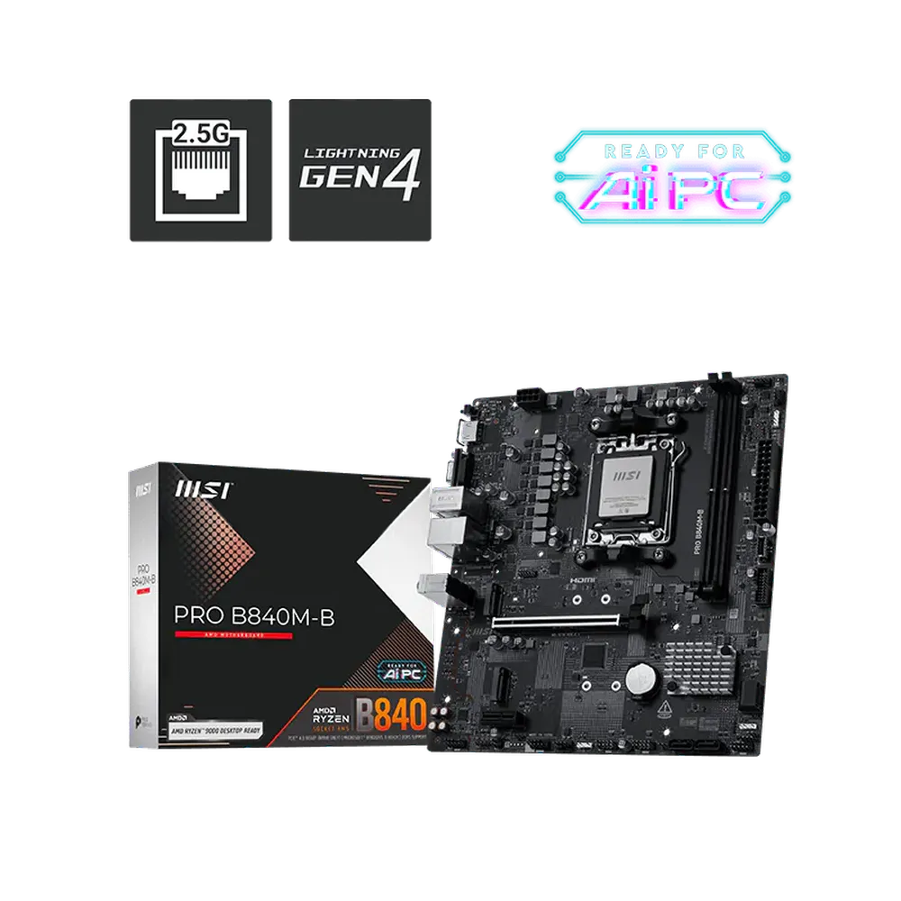 MSI PRO B840M-B Motherboard