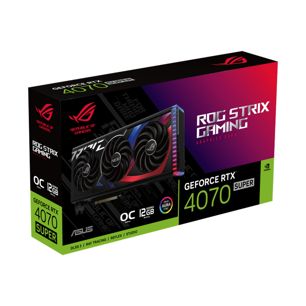 ROG Strix GeForce RTX™ 4070 SUPER 12GB GDDR6X OC Edition