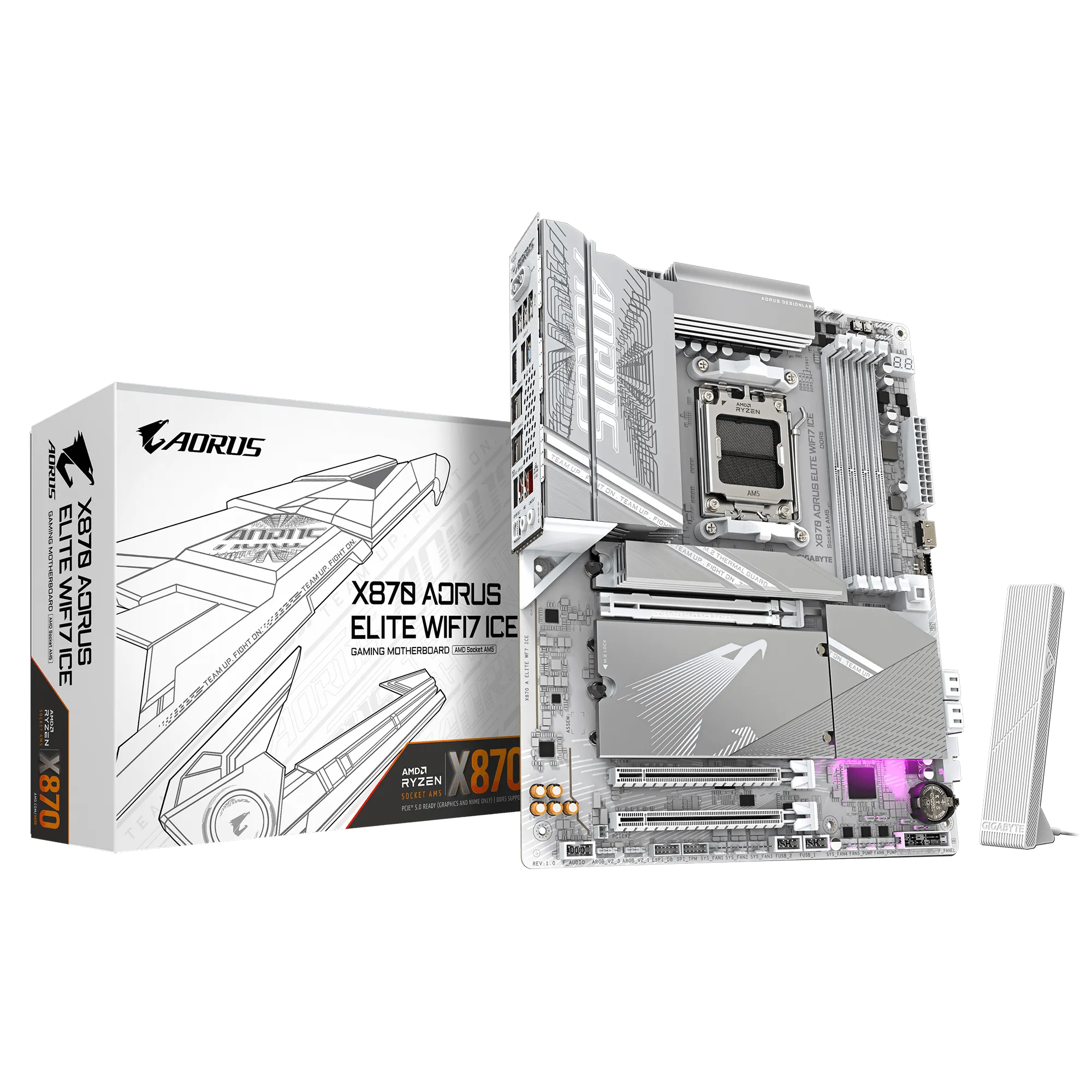 GIGABYTE X870 AORUS ELITE WIFI7 ICE Motherboard