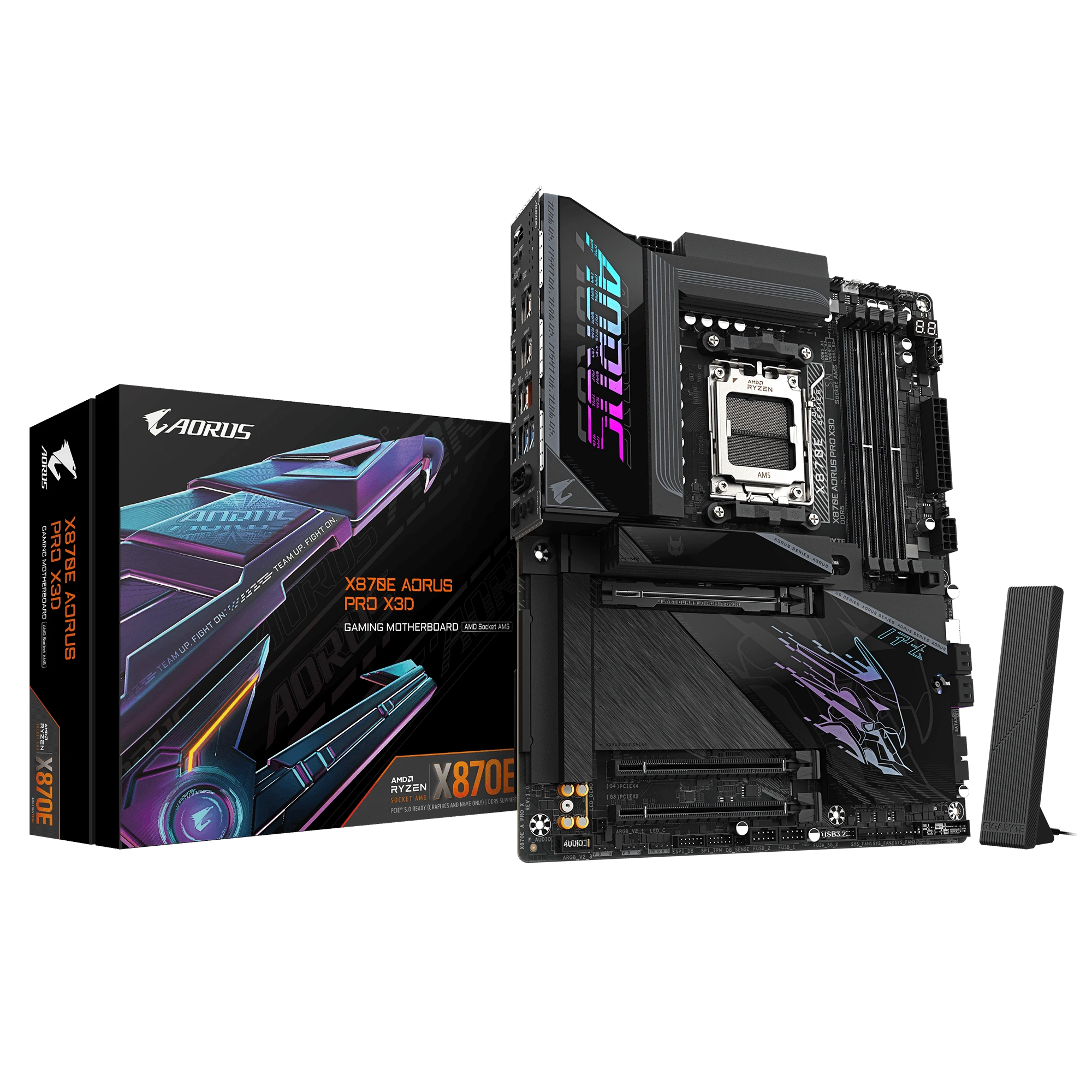 GIGABYTE X870E AORUS PRO X3D Motherboard