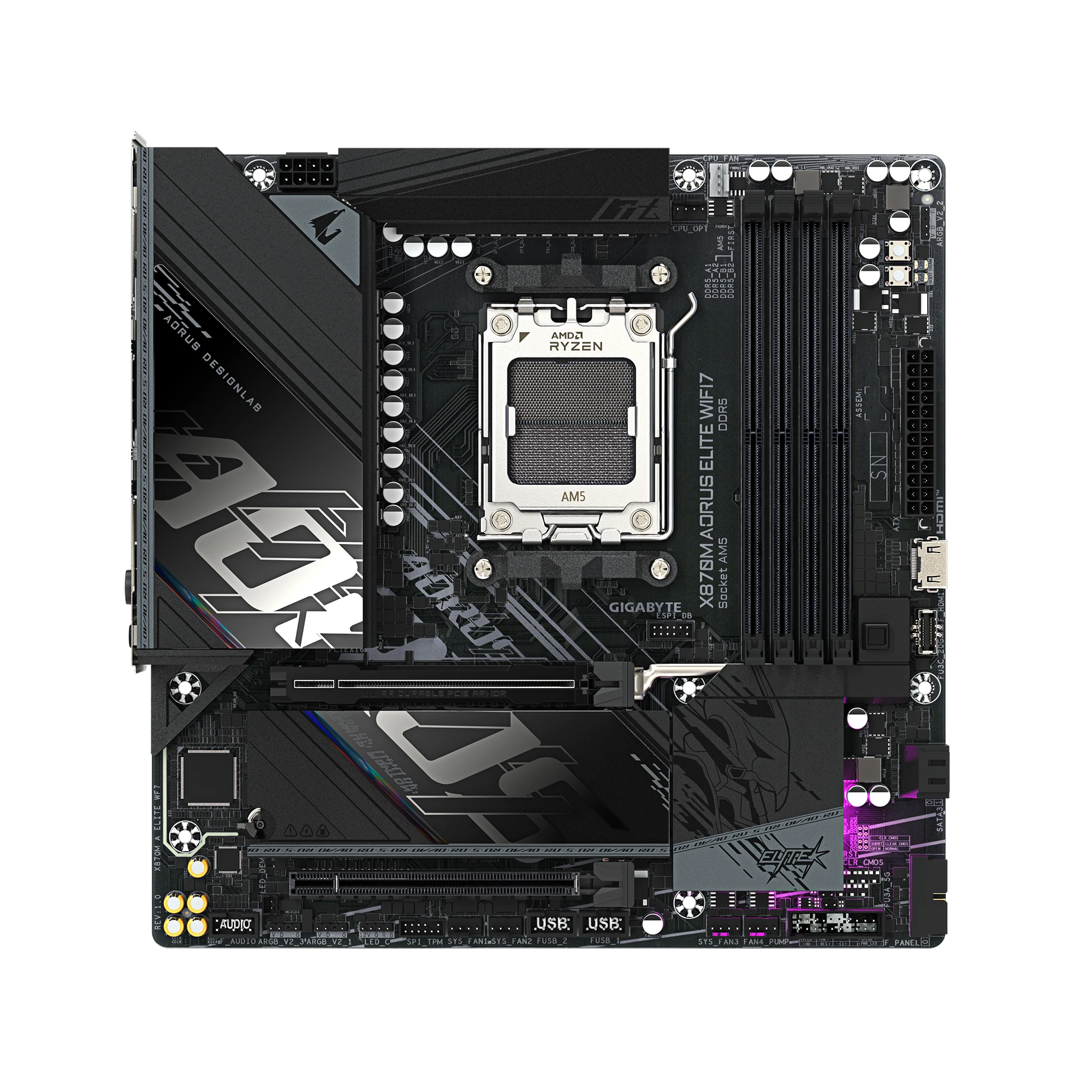 GIGABYTE X870M AORUS ELITE WIFI7 Motherboard