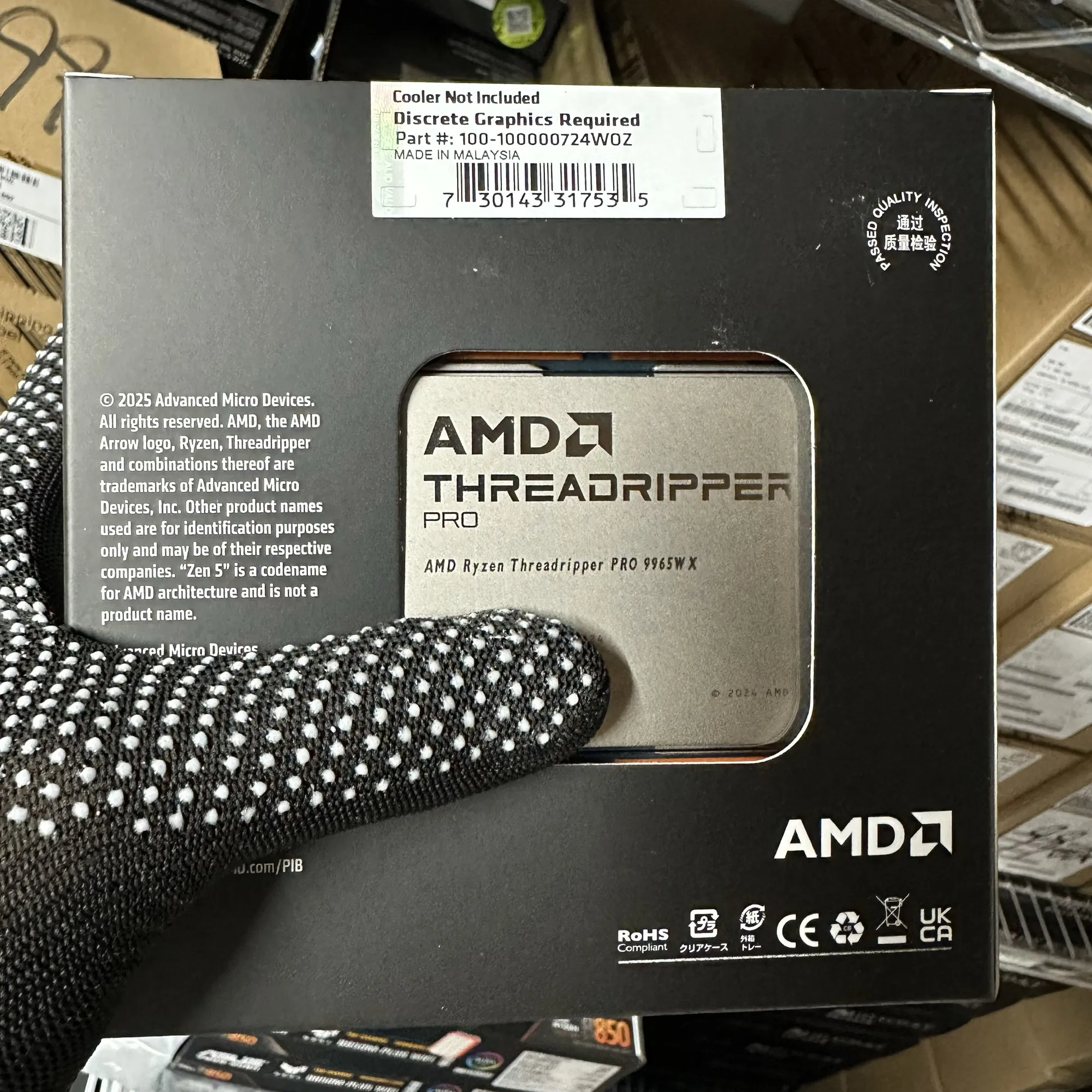 AMD Ryzen Threadripper PRO 9965WX – 24-Core Zen 5 Workstation CPU