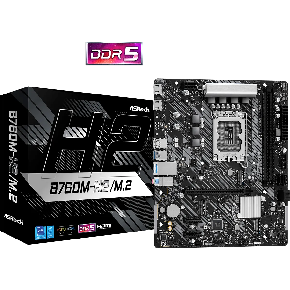 Asrock B760m H2m2 L1 Motherboard
