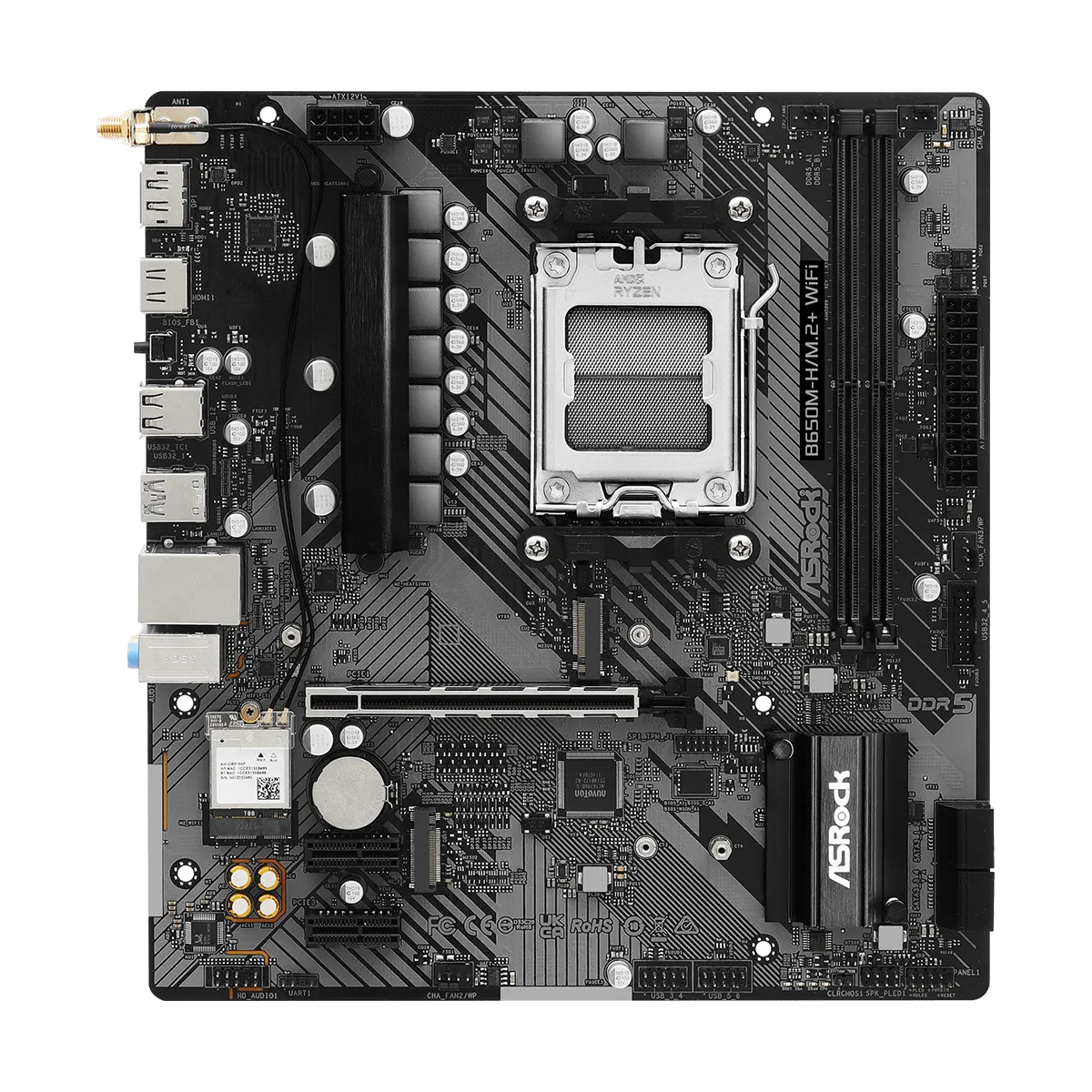 Asrock Motherboard B650m Hm2 Wifi L2