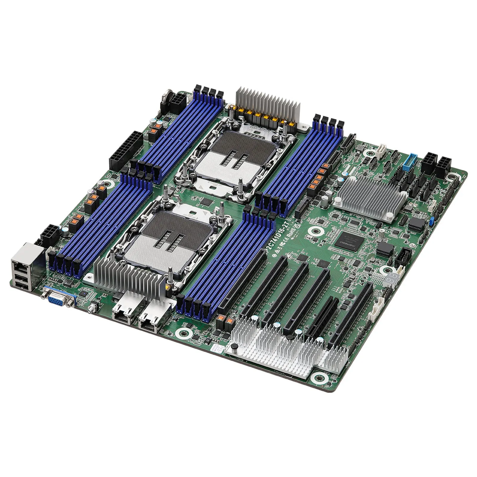 Asrock Rack Workstation Motherboard Sp2c741d16 2t 2 L