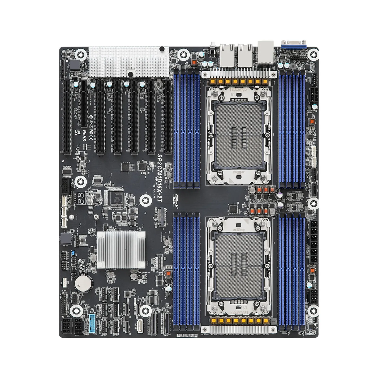 Asrock Rack Workstation Motherboard Sp2c741d16x 2t 1 L