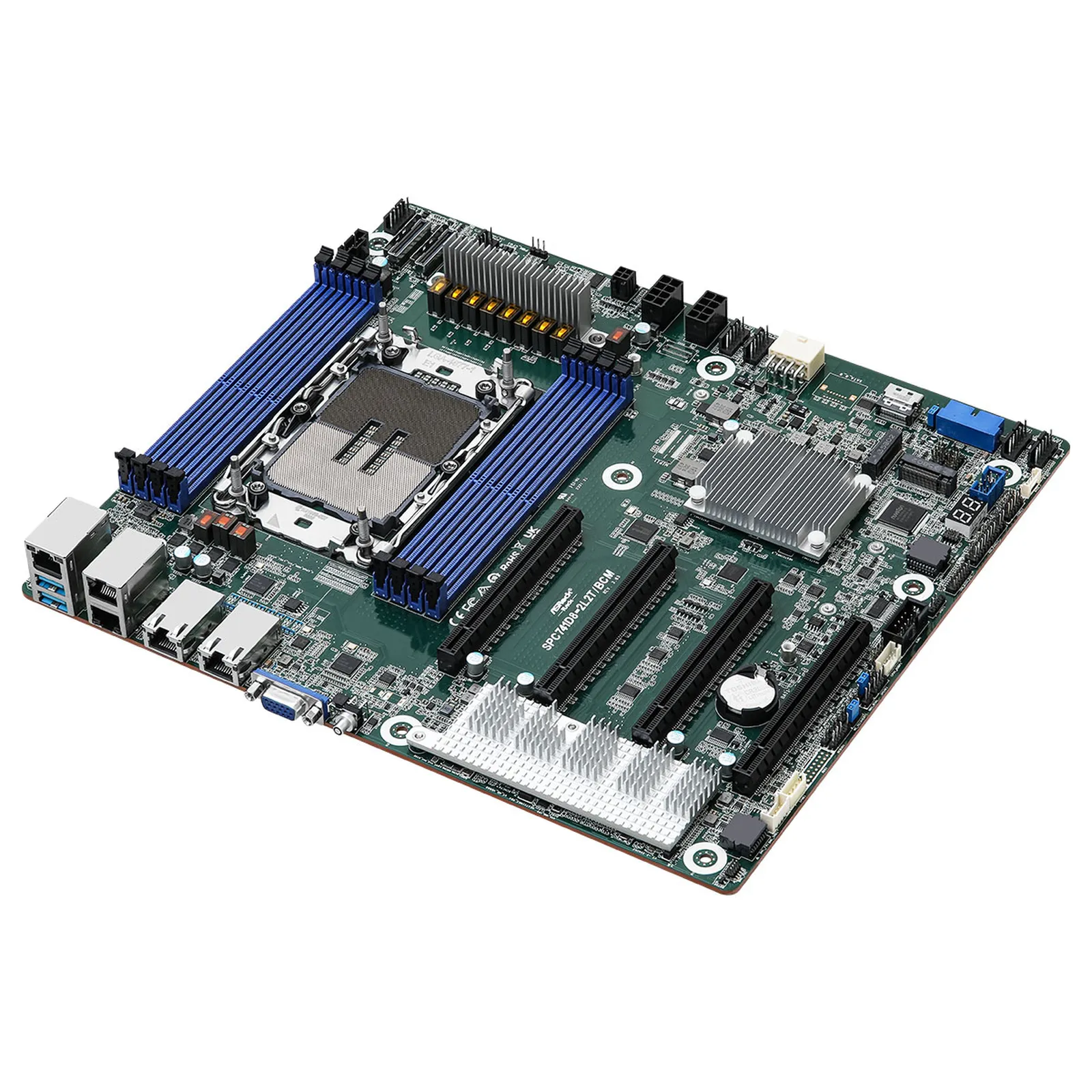 Asrock Rack Workstation Motherboard Spc741d8 2l2tbcm 2 L
