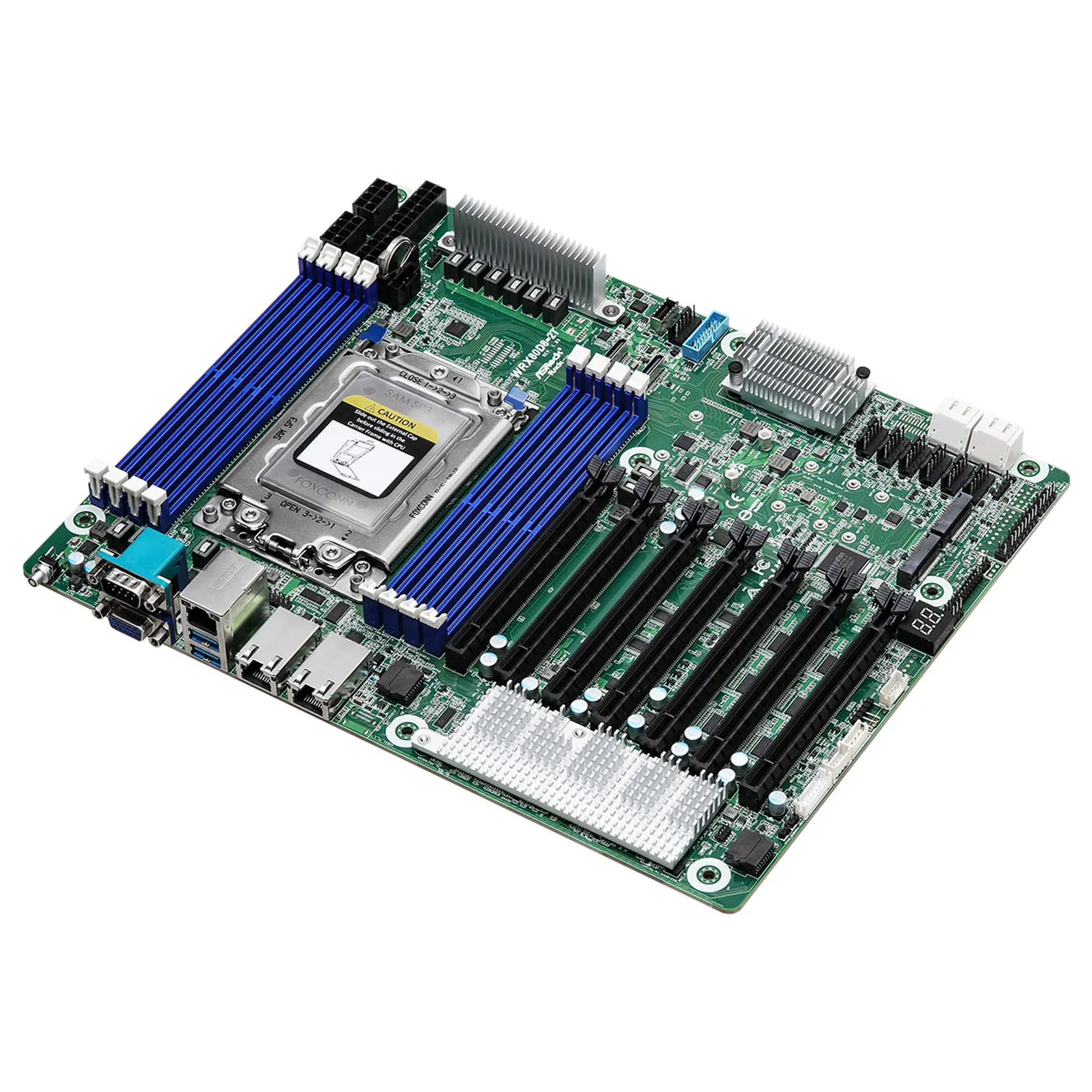Asrock Rack Workstation Motherboard Wrx80d8 2t 2 L