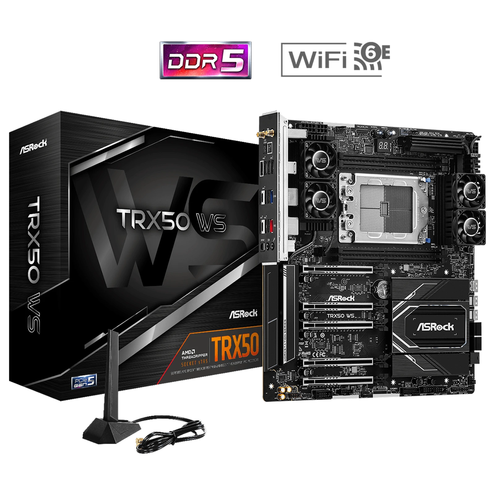 Asrock Server Motherboard Trx50 Ws L1
