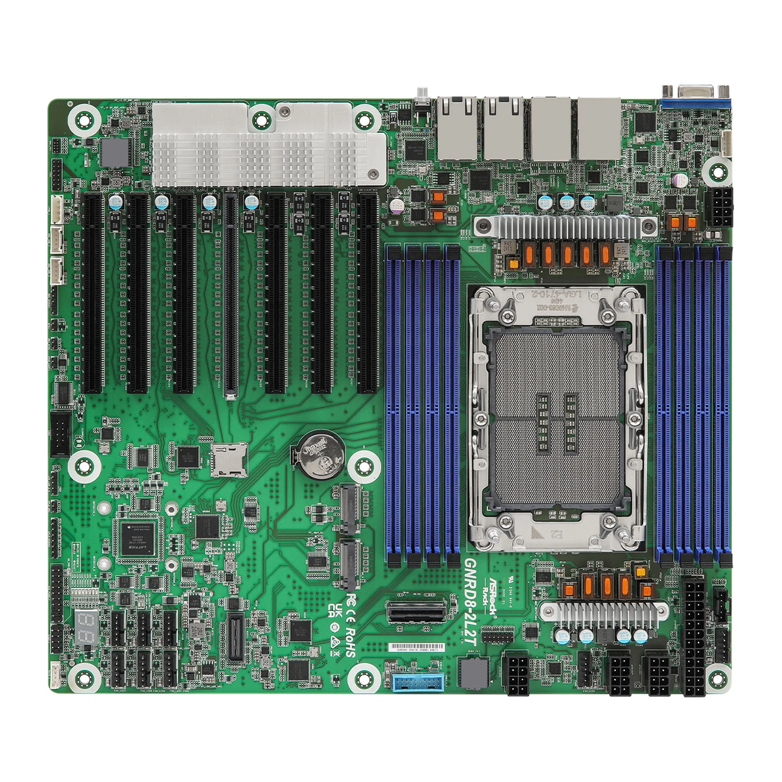 Asrock Workstation Motherboard Gnrd8 2l2t 1 L