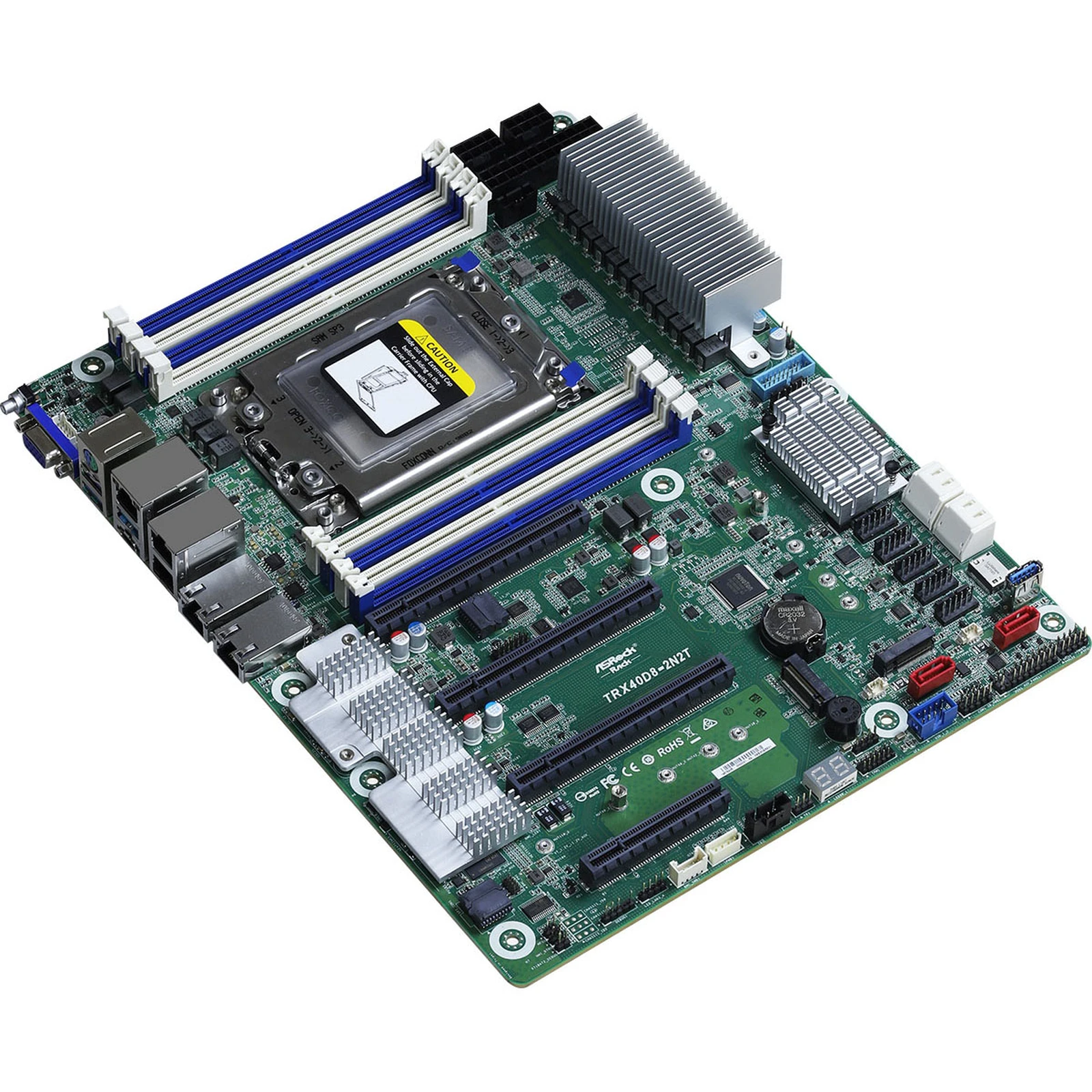 Asrock Workstation Motherboard Trx40d8 2n2t 2 L