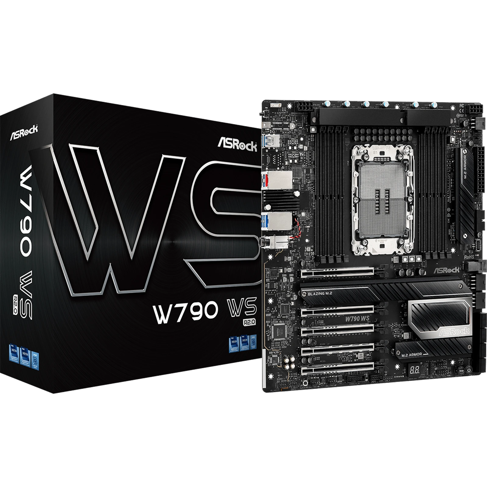 Asrock Workstation Motherboard W790 Ws R20 L1