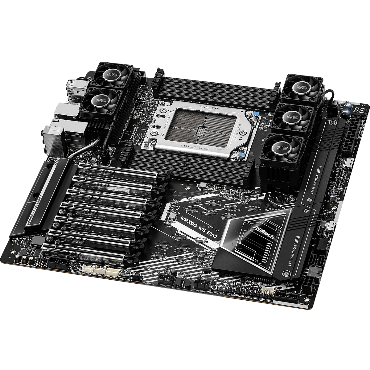 Asrock Workstation Motherboard Wrx90 Ws Evo L4