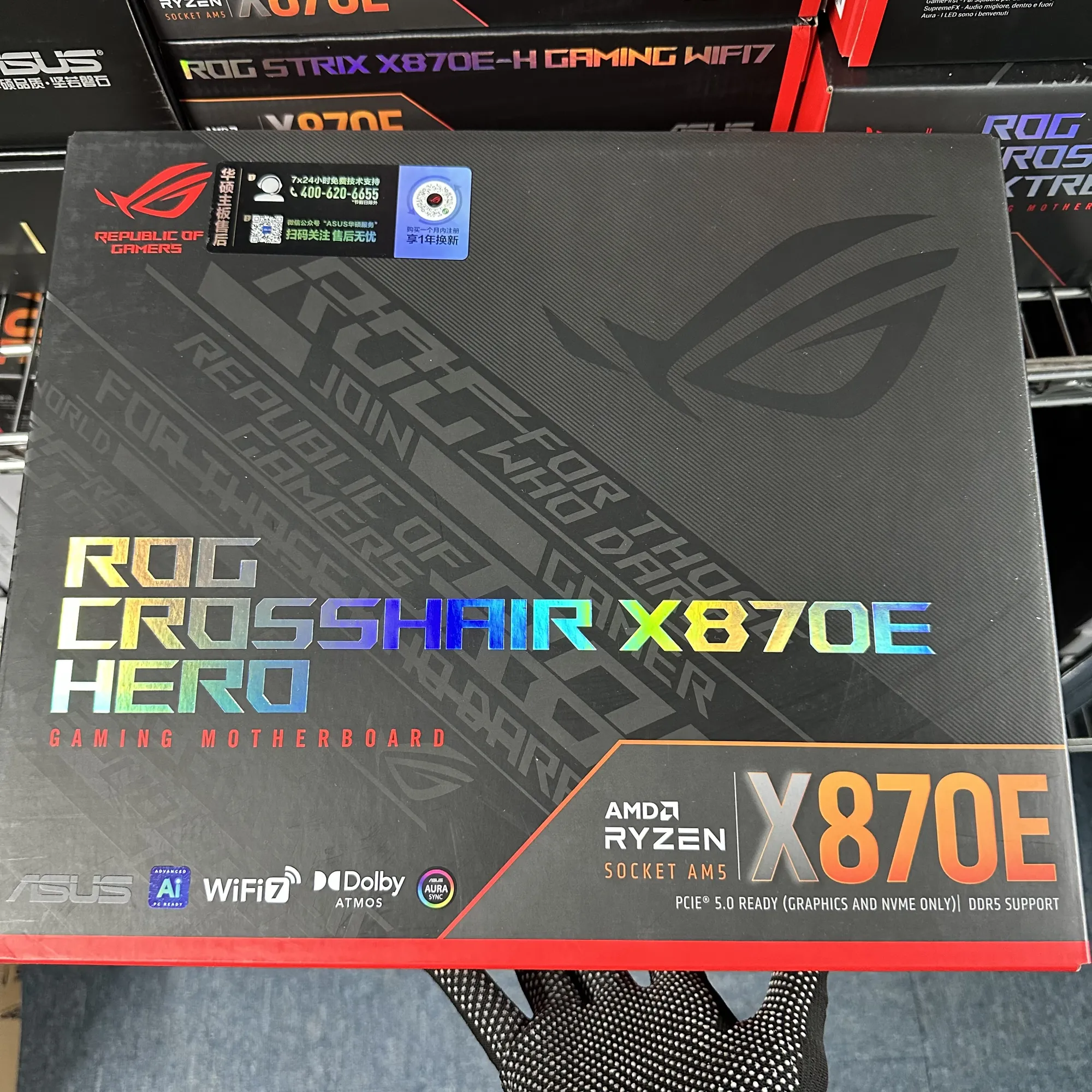 Asus 01 Rog Crosshair X870e Hero