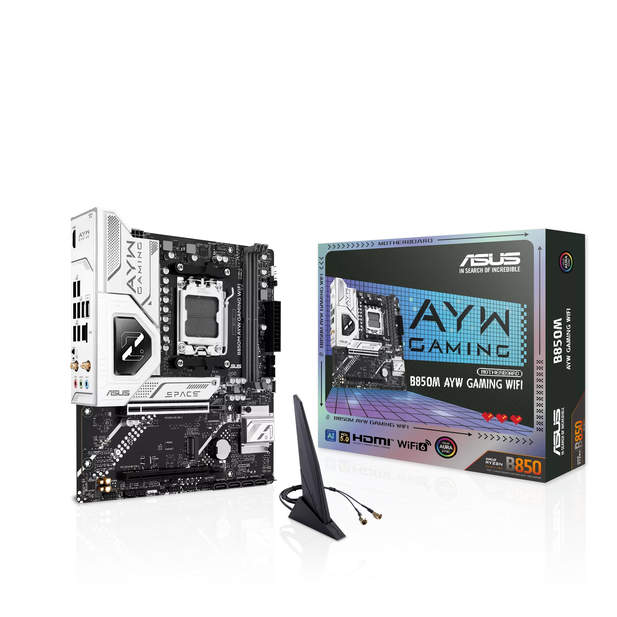 Asus B850m Ayw Gaming Wifi 9