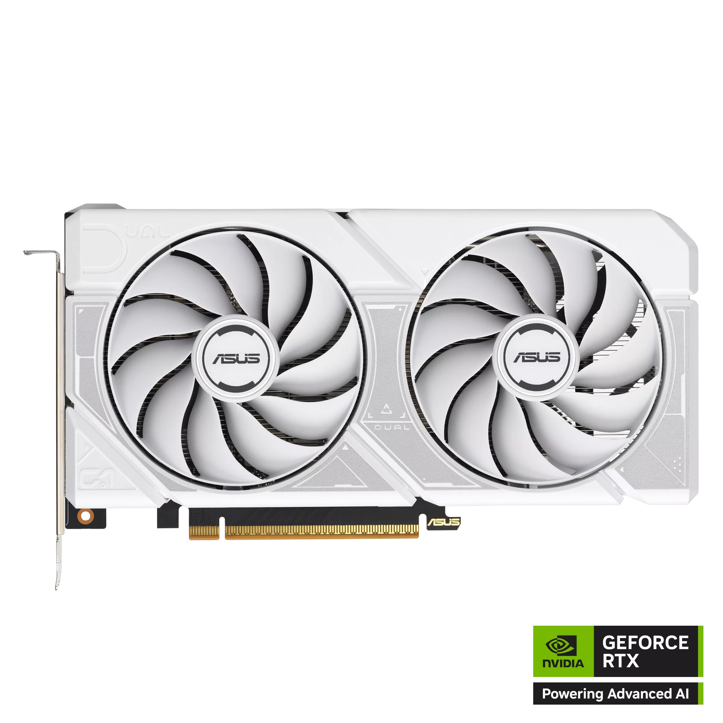 ASUS Dual GeForce RTX 5060 O8G White Graphics Card – 8GB GDDR6 Gaming GPU