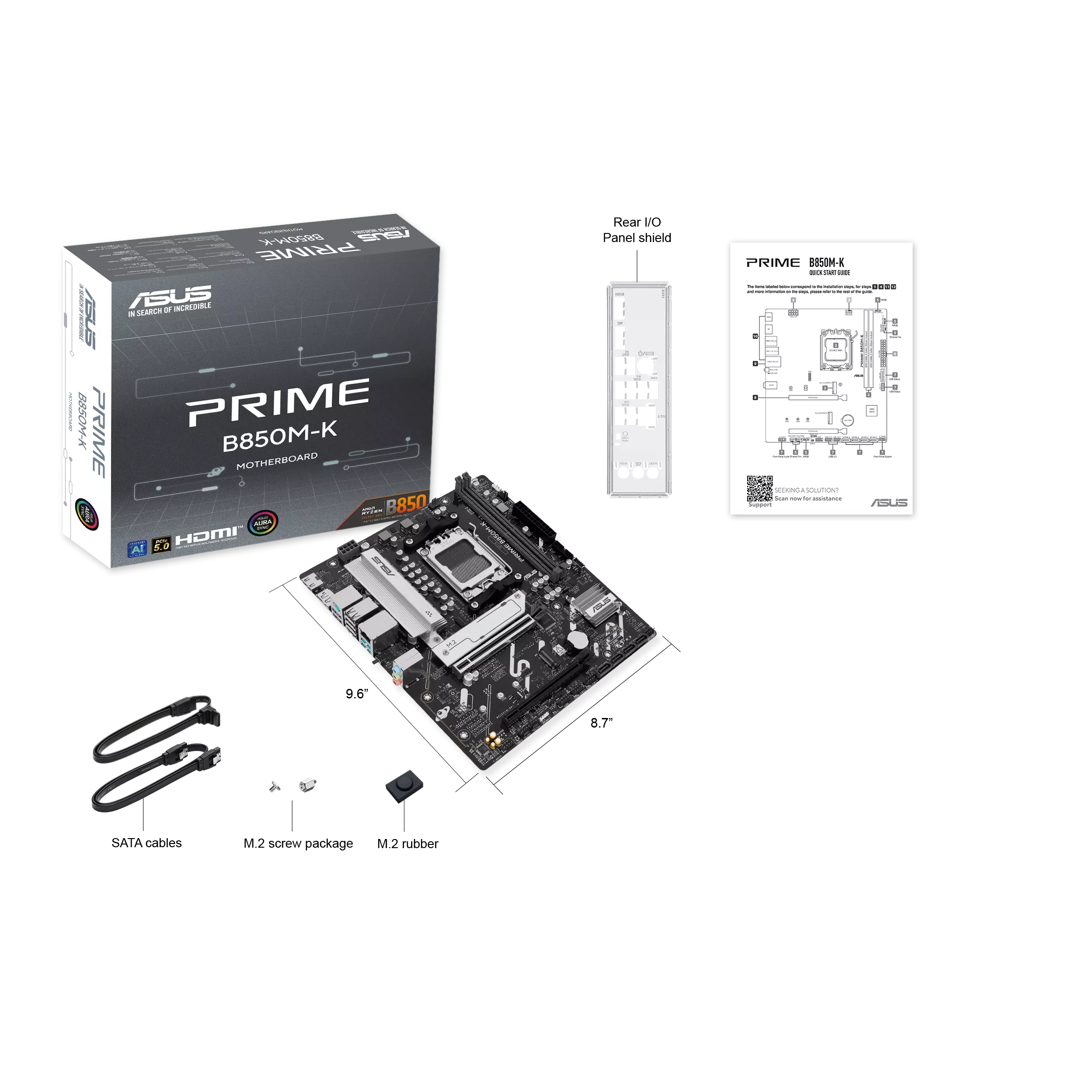 Asus Prime B850m K 8