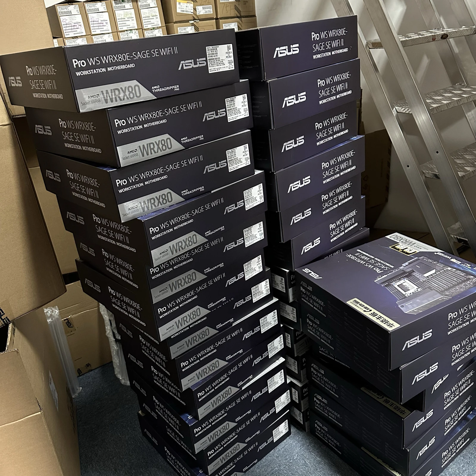 Asus Pro Ws Wrx80e Sage Se Wifi Ii 6