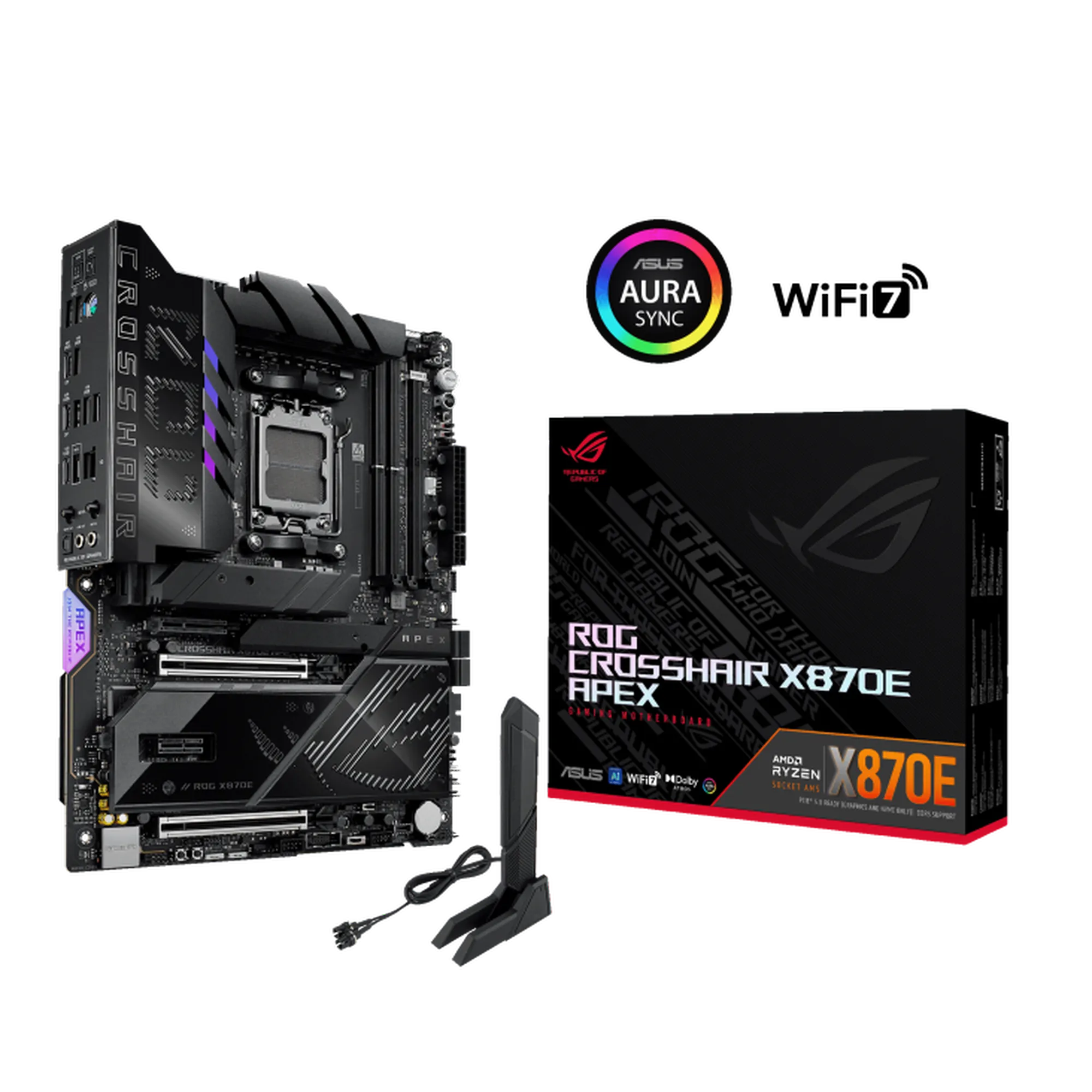 Asus Rog Crosshair X870e Apex 1