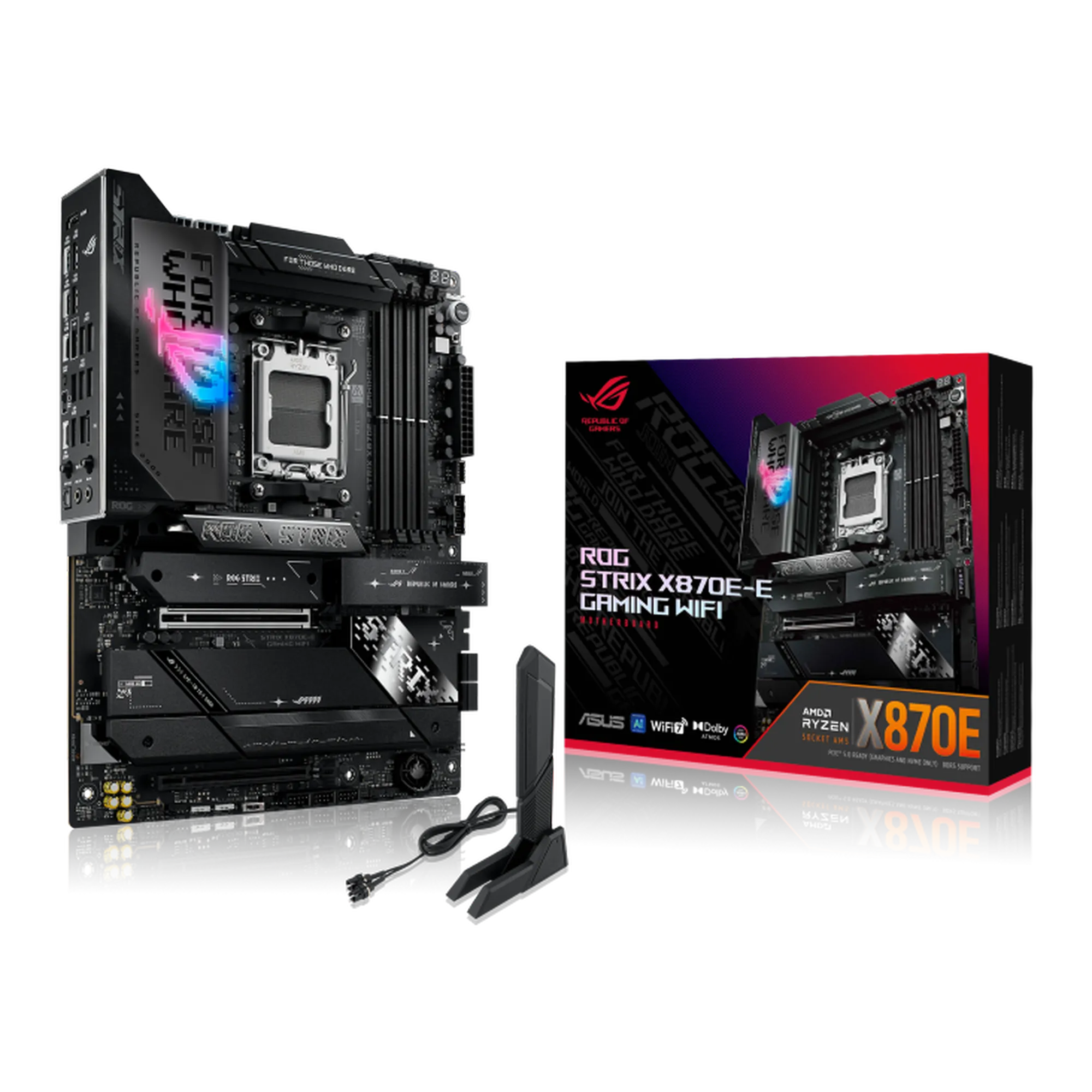 ASUS ROG STRIX X870E-E GAMING WIFI motherboard