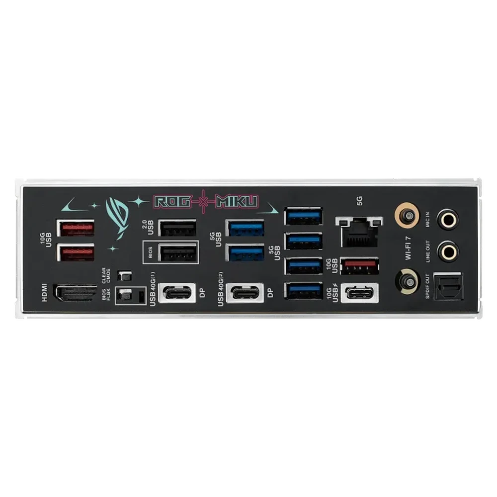 Asus Rog Strix X870e H Gaming Wifi7 Hatsune Miku Edition 10