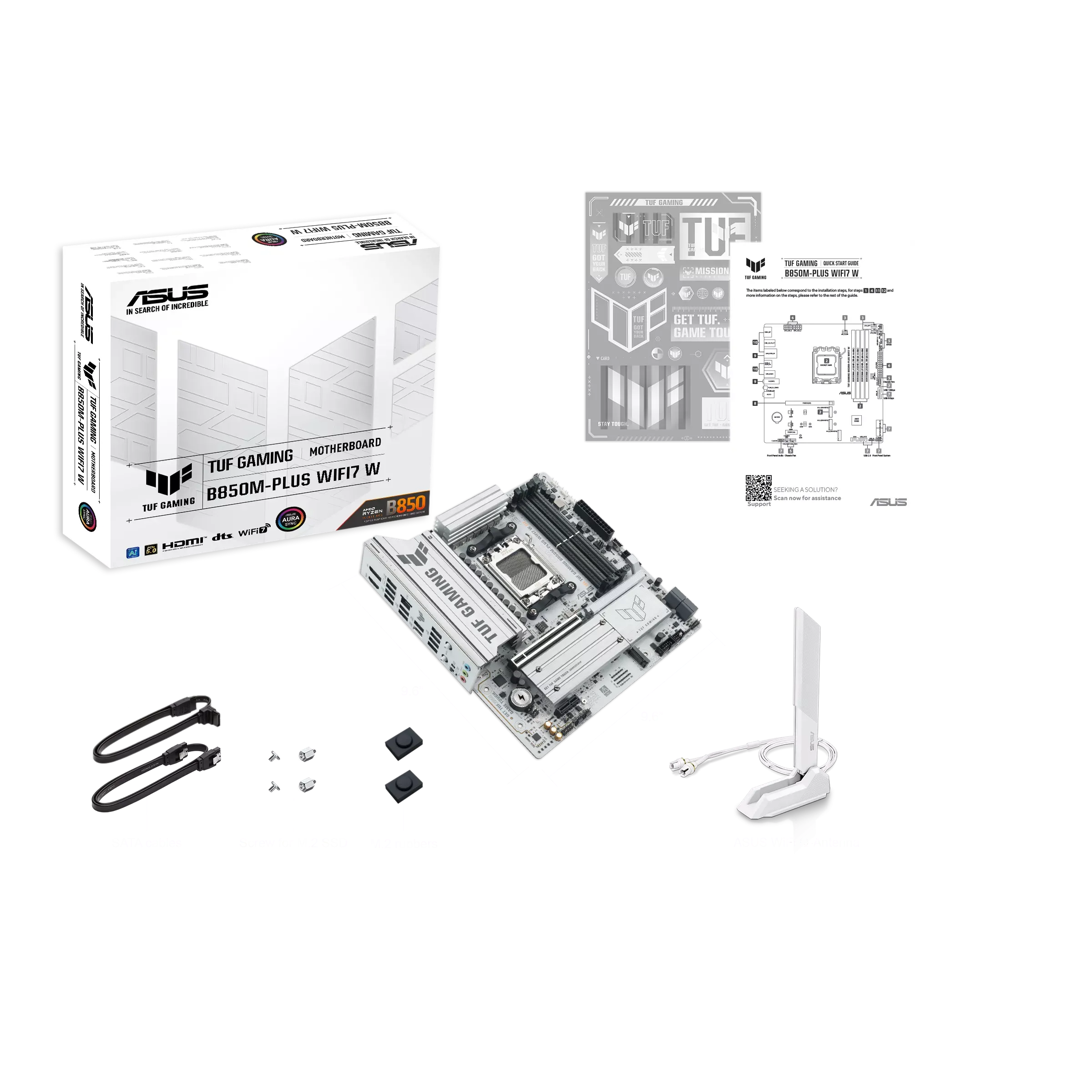 Asus Tuf Gaming B850m Plus Wifi7 W 1