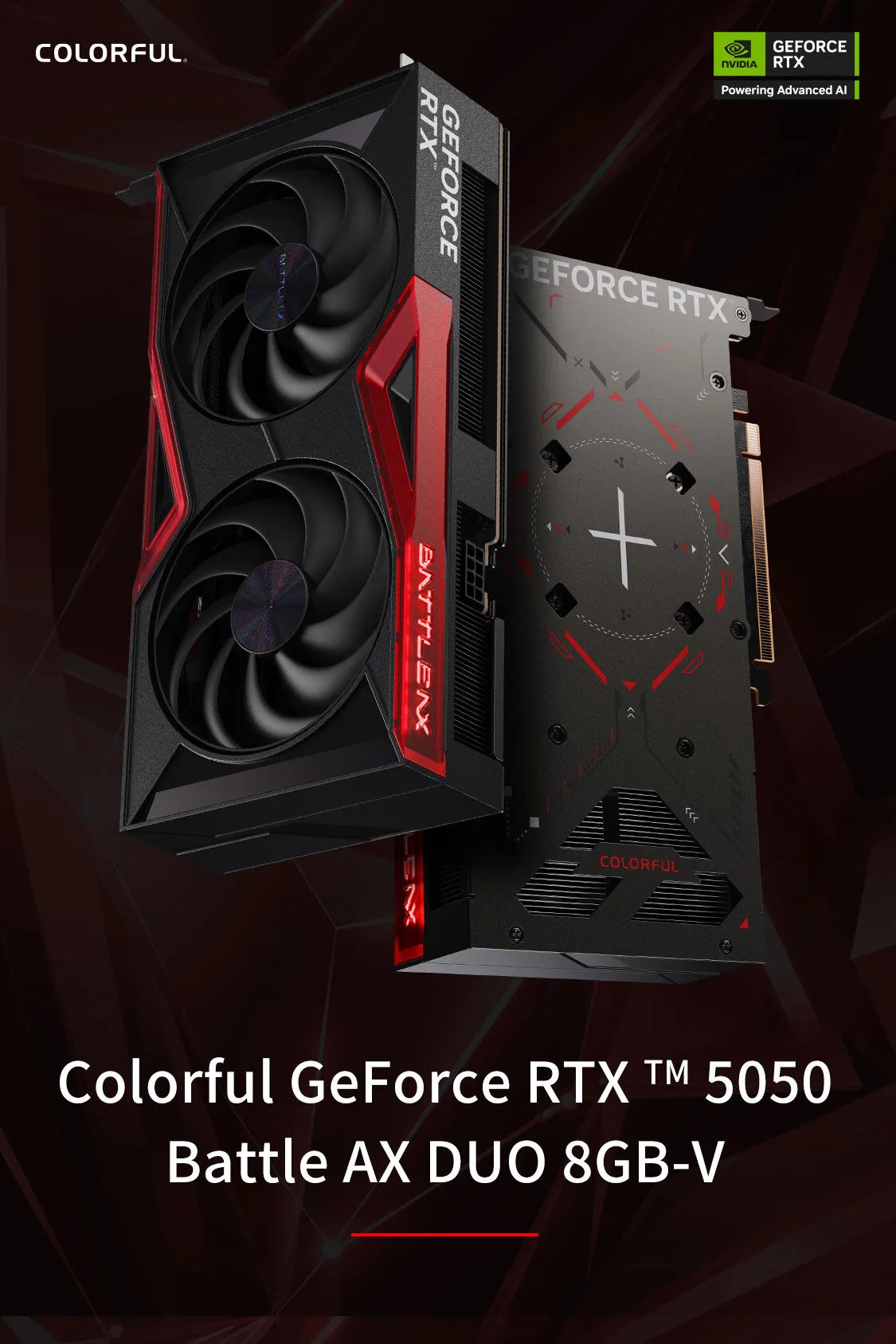 Colorful Geforce Rtx 5050 Battle Ax Duo 8gb V 8