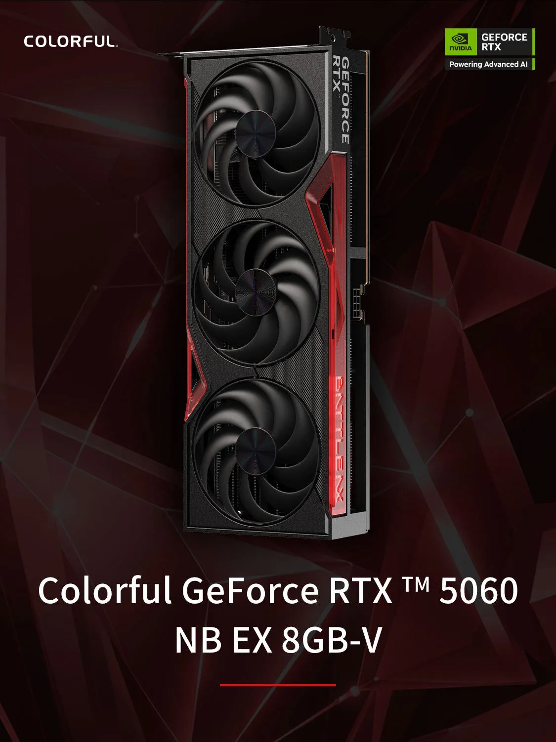 Colorful Geforce Rtx 5060 Battle Ax 8gb V 8