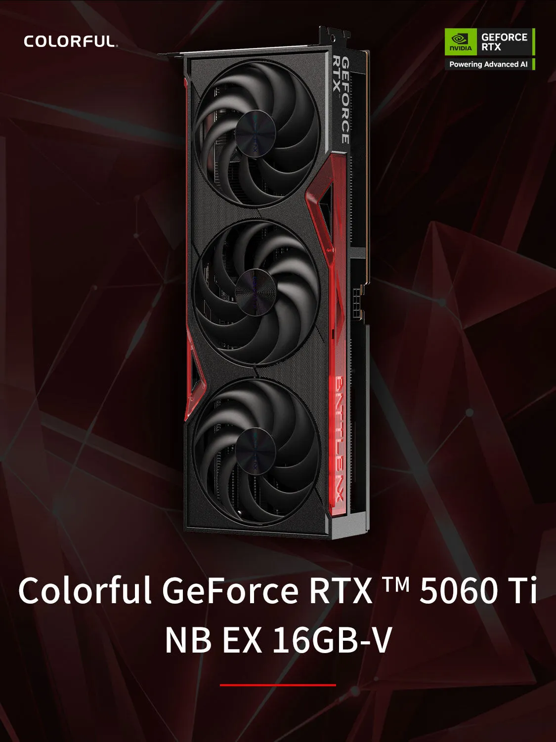 Colorful Geforce Rtx 5060 Ti Battle Ax 16gb V 8