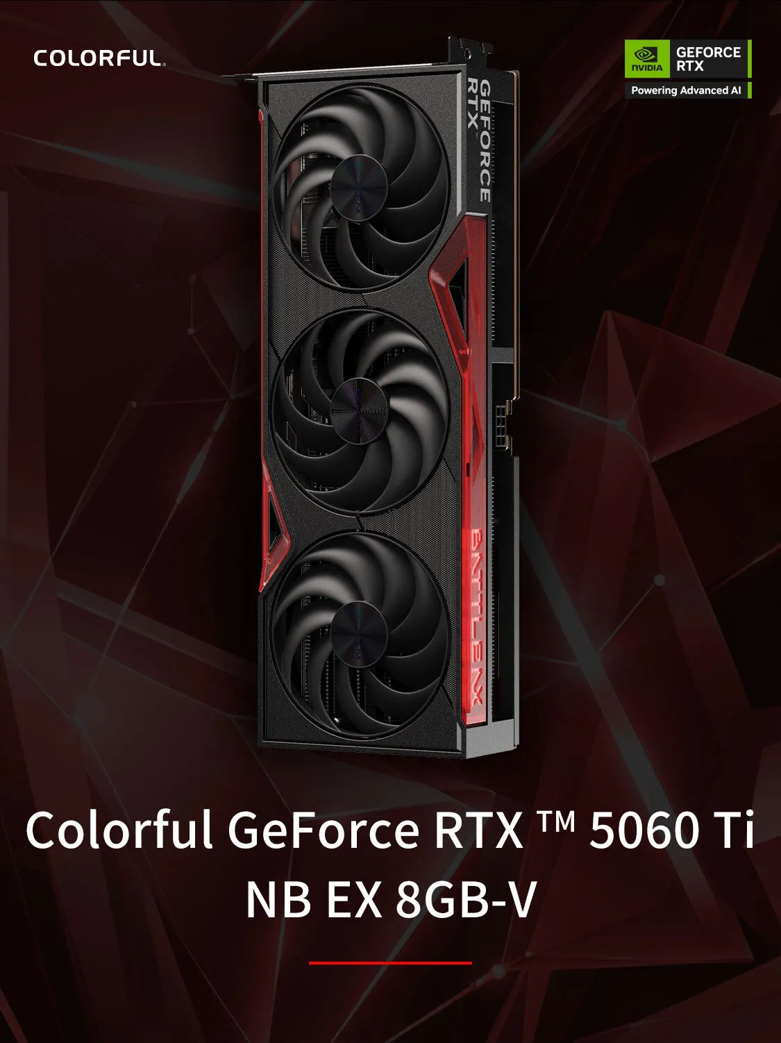 Colorful Geforce Rtx 5060 Ti Battle Ax 8gb V 8
