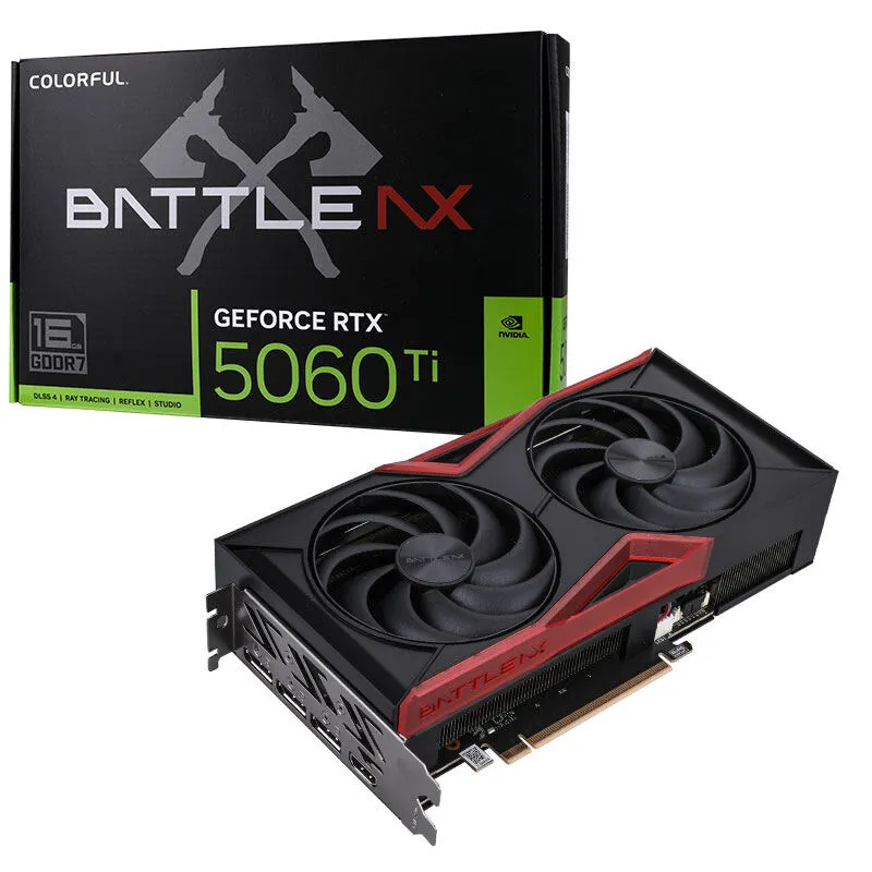Colorful Geforce Rtx 5060 Ti Battle Ax Duo 16gb V 19