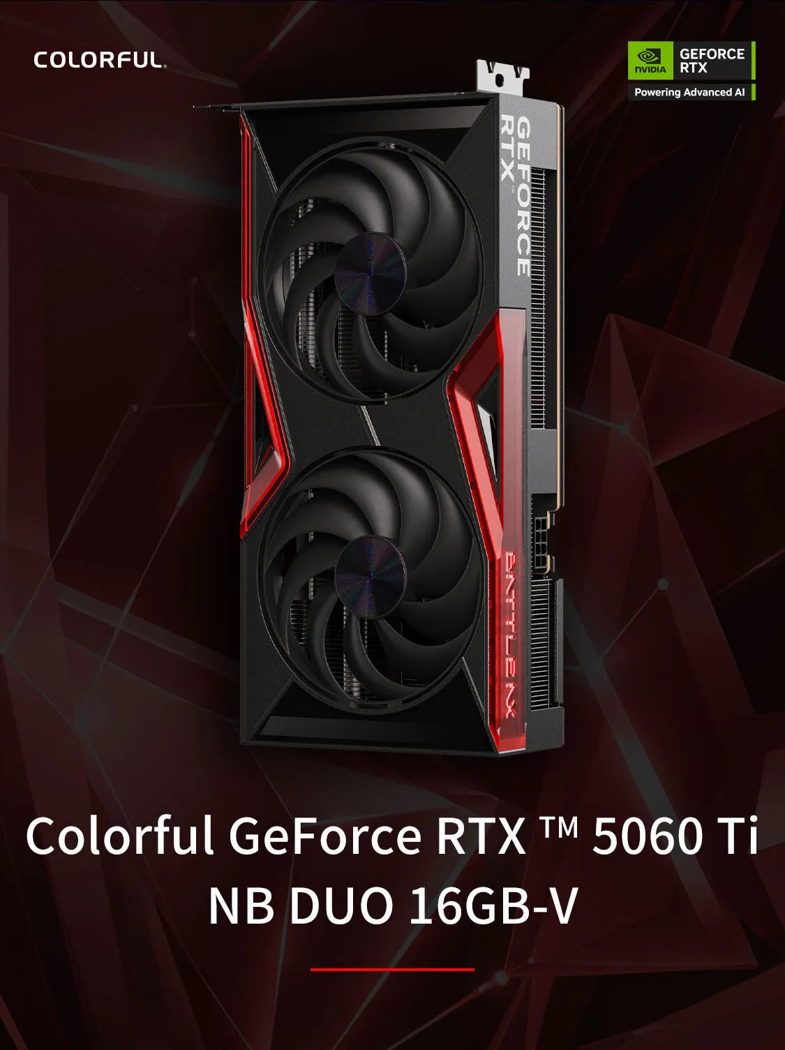 Colorful Geforce Rtx 5060 Ti Battle Ax Duo 16gb V 3