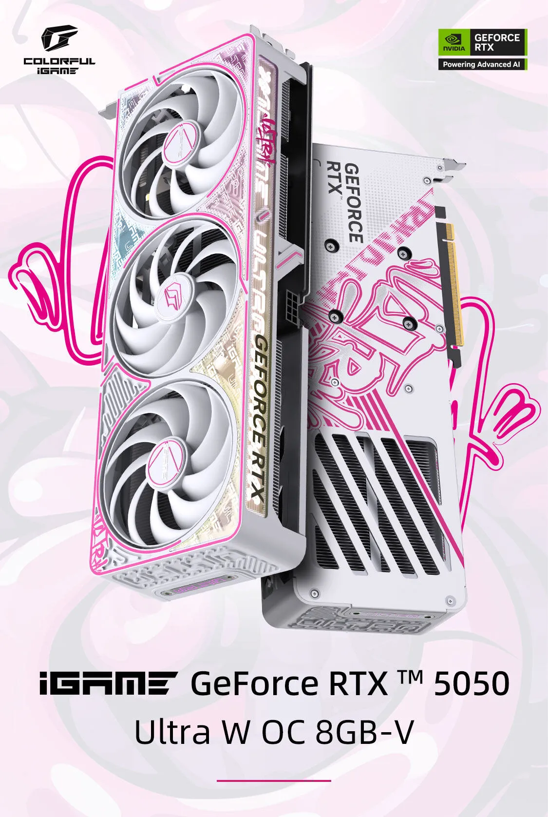 Colorful Igame Geforce Rtx 5050 Ultra W Oc 8gb V 8