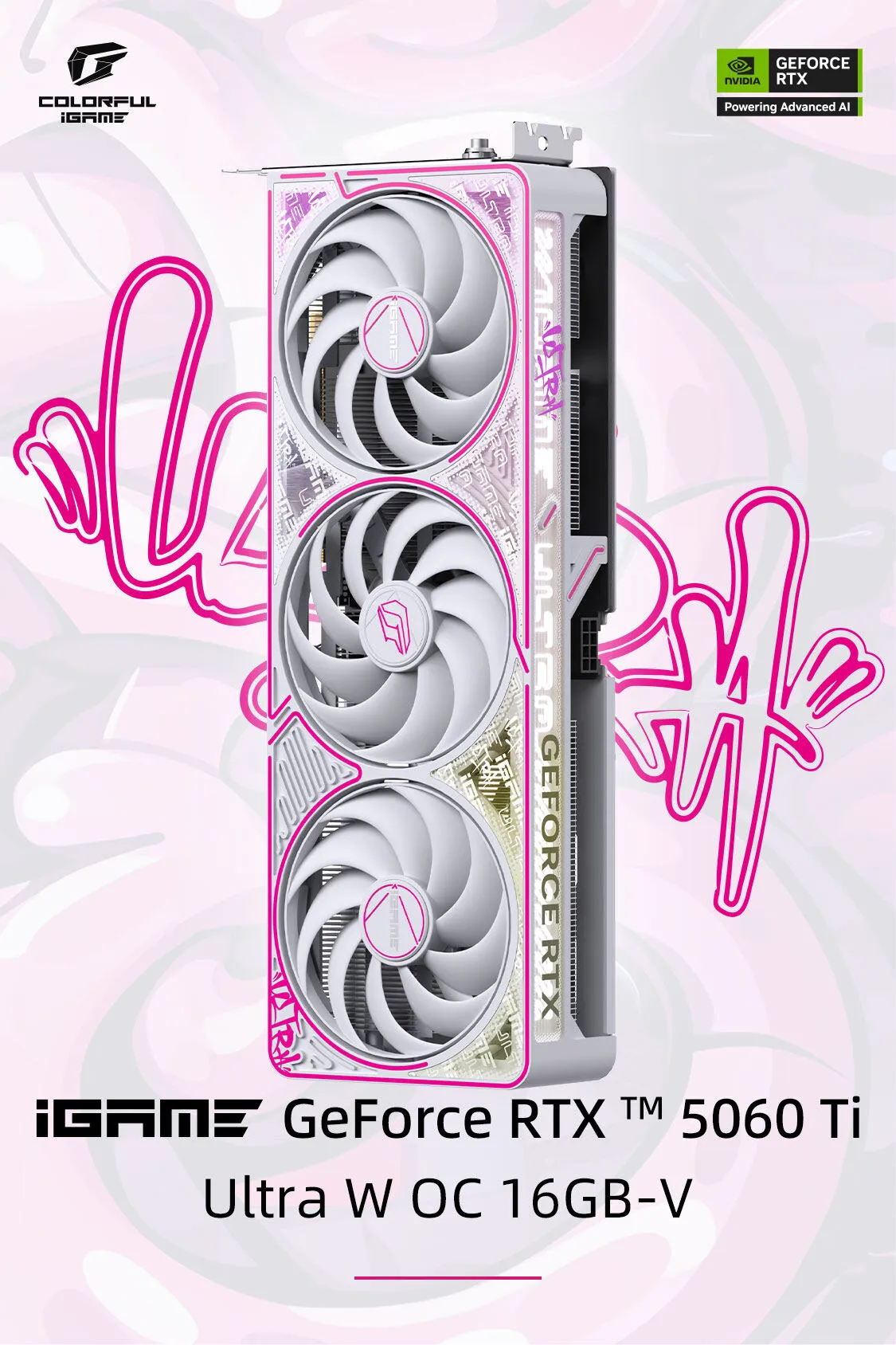 Colorful Igame Geforce Rtx 5060 Ti Ultra W Oc 16gb V 8