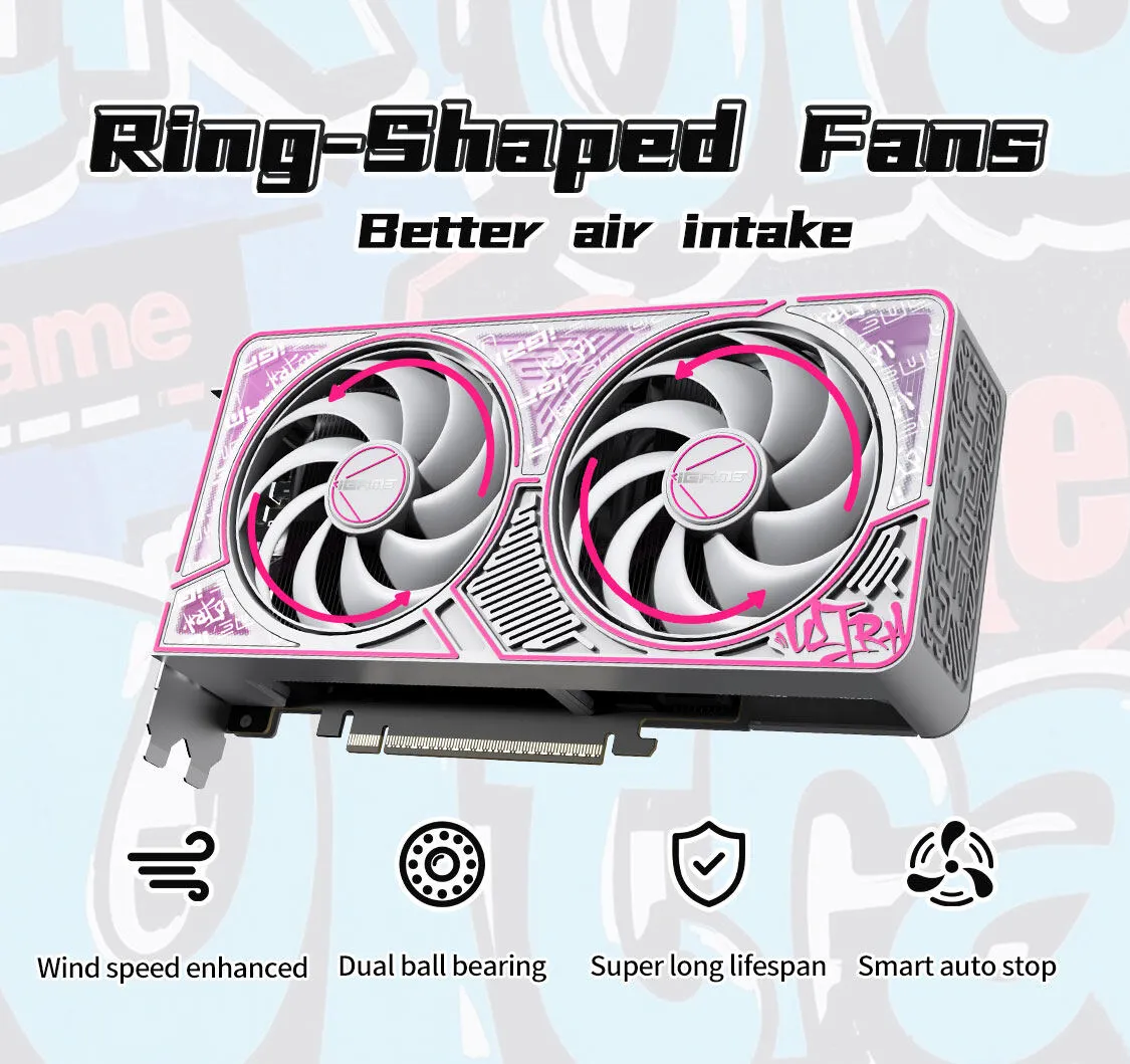 Colorful Igame Geforce Rtx 5060 Ultra W Duo Oc 8gb V 17