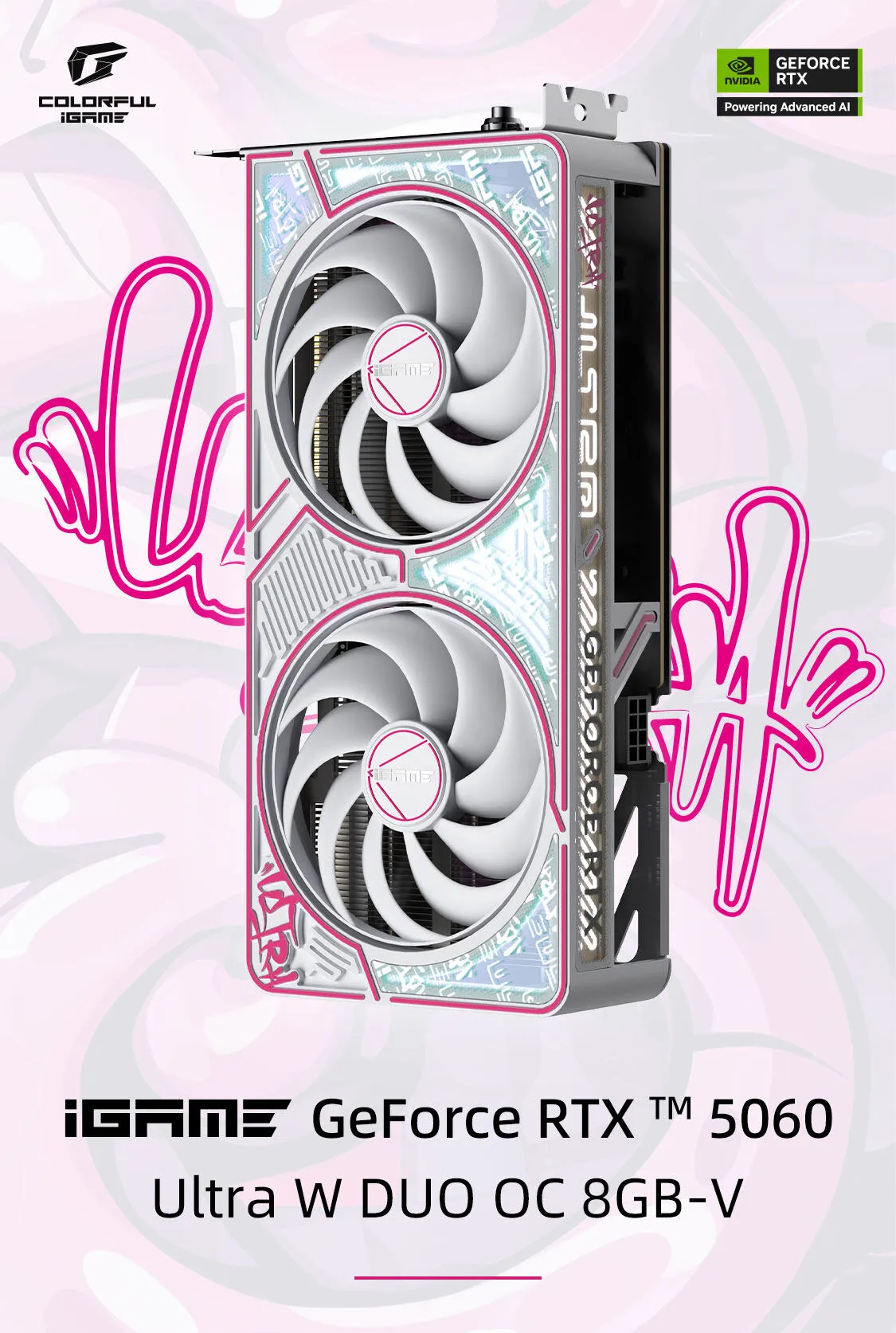 Colorful Igame Geforce Rtx 5060 Ultra W Duo Oc 8gb V 8