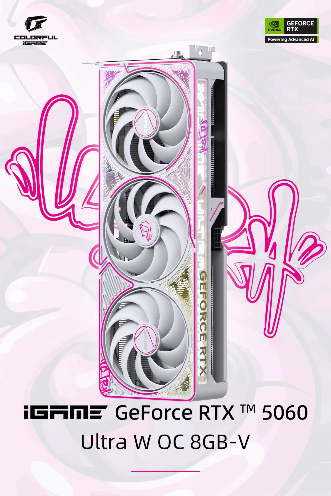 Colorful Igame Geforce Rtx 5060 Ultra W Oc 8gb V 8