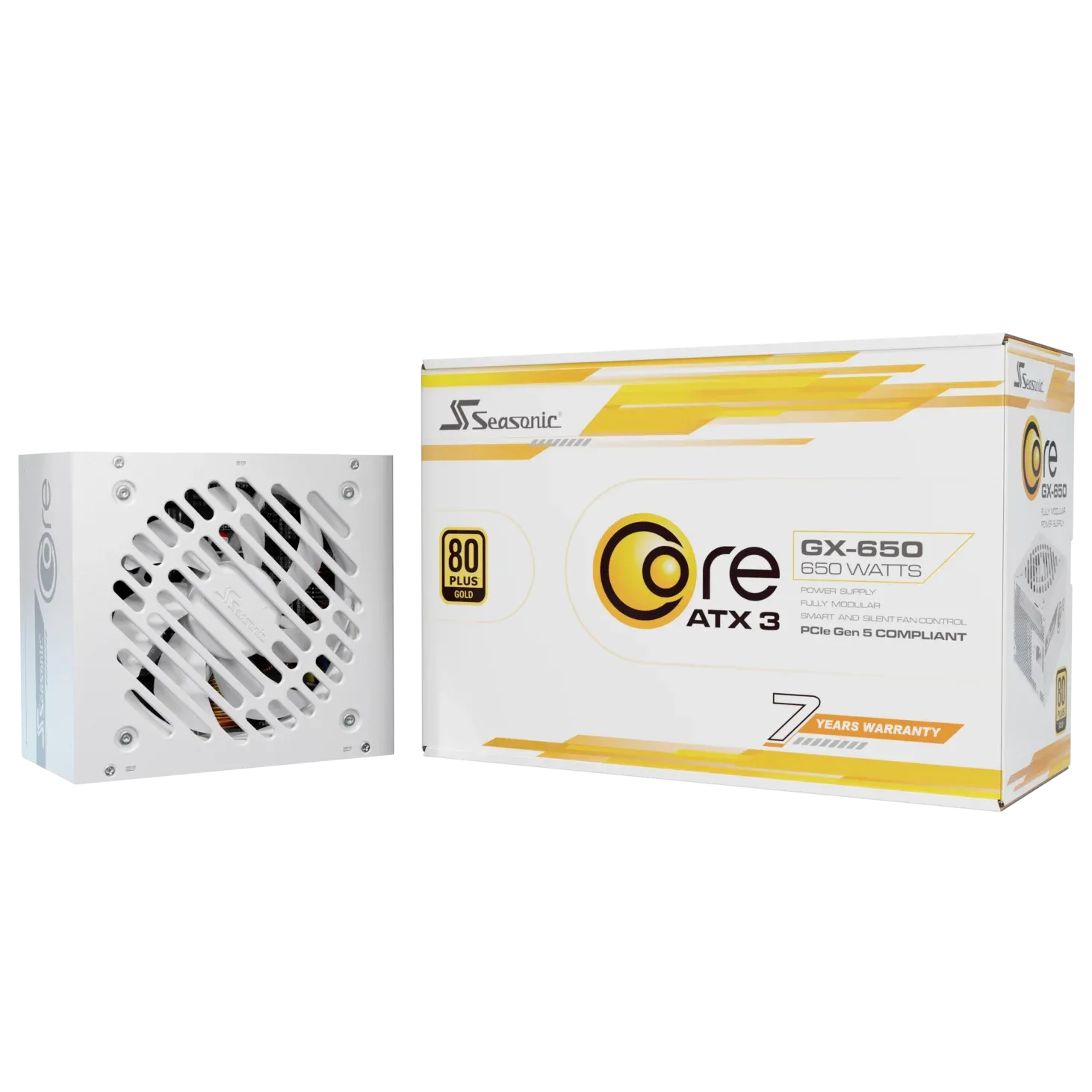 Seasonic CORE GX White ATX 3.1 650W/750W/850W/1000W