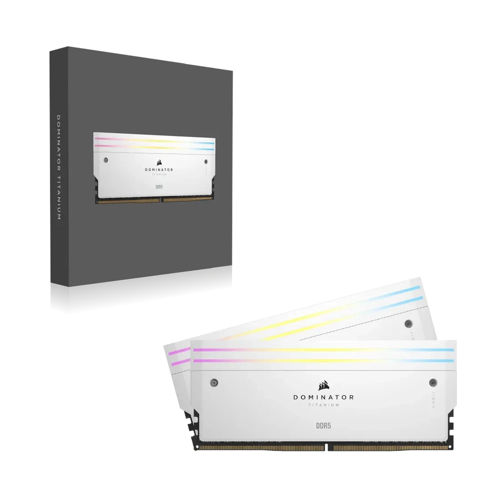 Corsair Dominator Titanium Rgb 32gb Ddr5 6000 Cmp32gx5m2b6000z30w 2