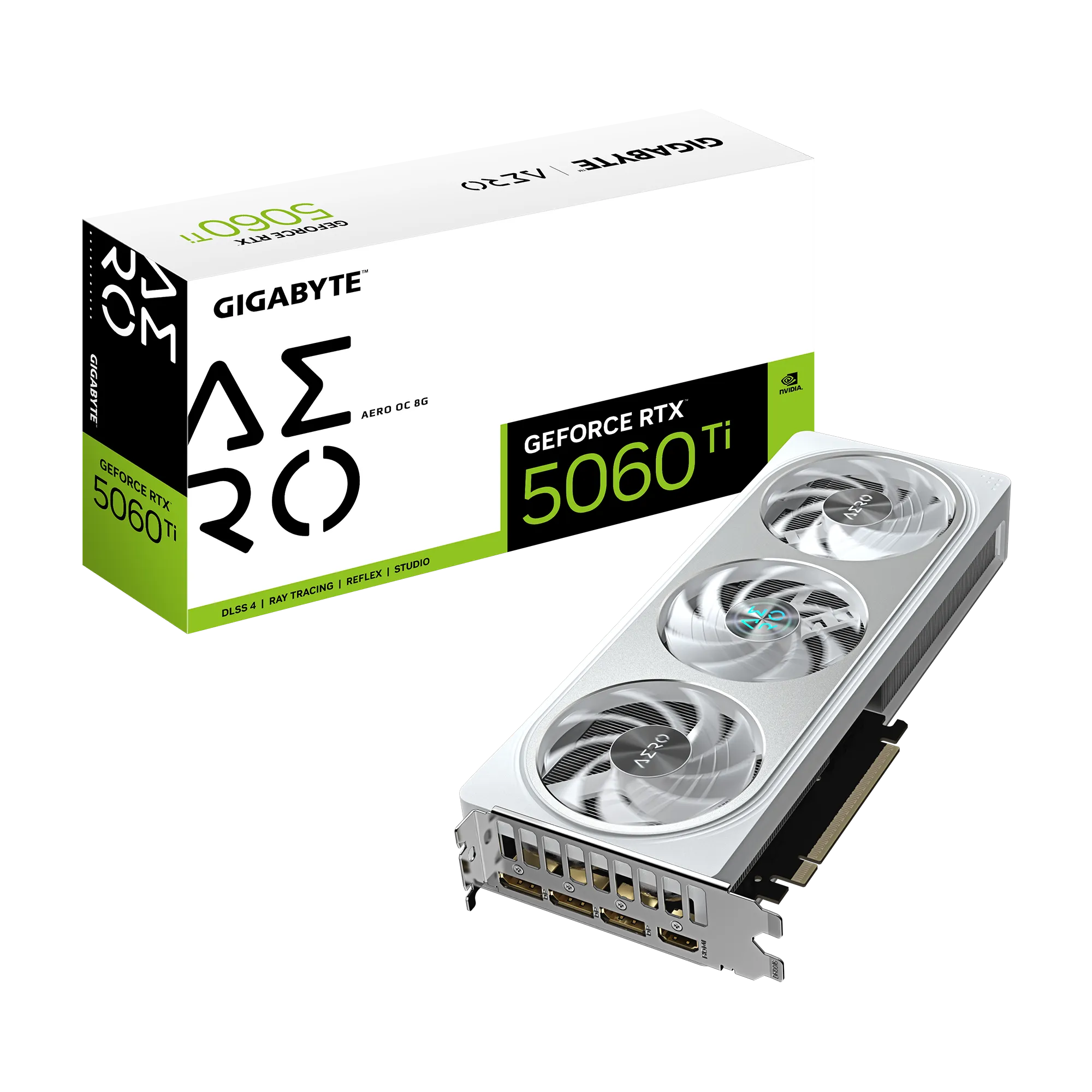 GIGABYTE GeForce RTX 5060 Ti AERO OC 8G Graphics Card