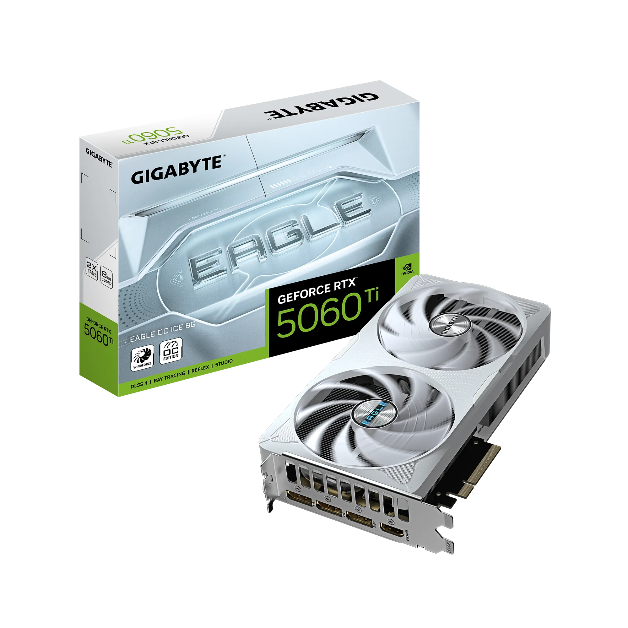 GIGABYTE GeForce RTX 5060 Ti EAGLE OC ICE 8G