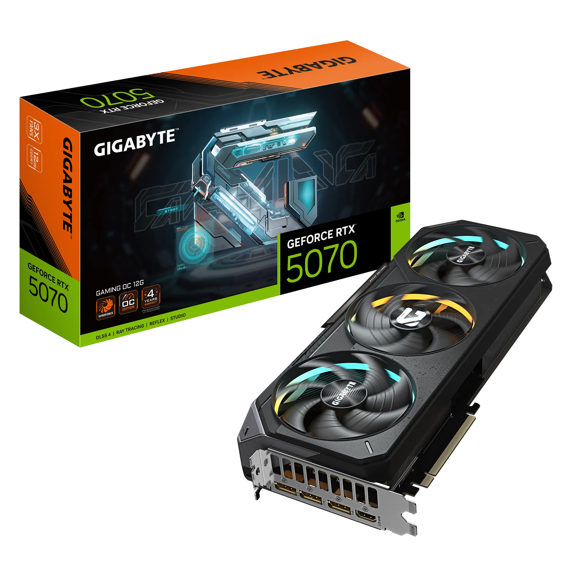 Gigabyte Geforce Rtx 5070 Gaming Oc 12g 01