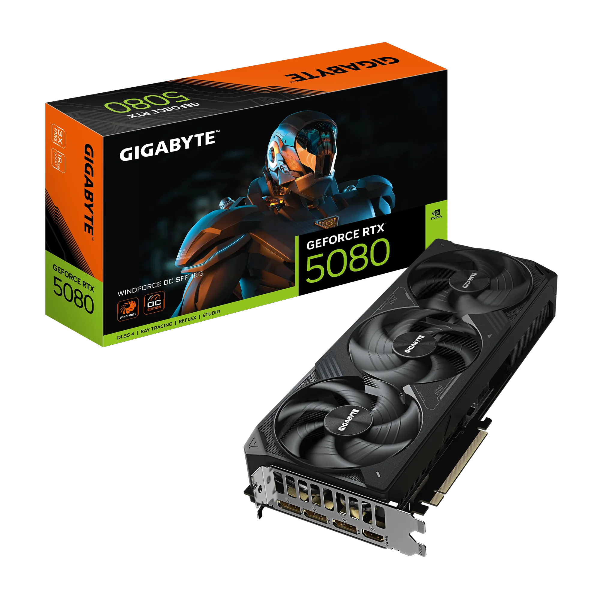 Gigabyte Geforce Rtx 5080 Windforce Oc Sff 16g 01